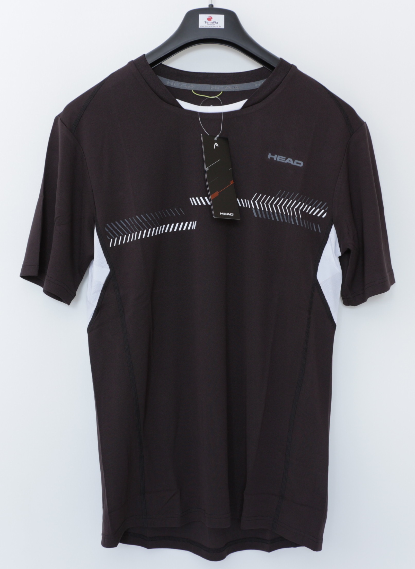 Head Club Technical Tshirt schwarz