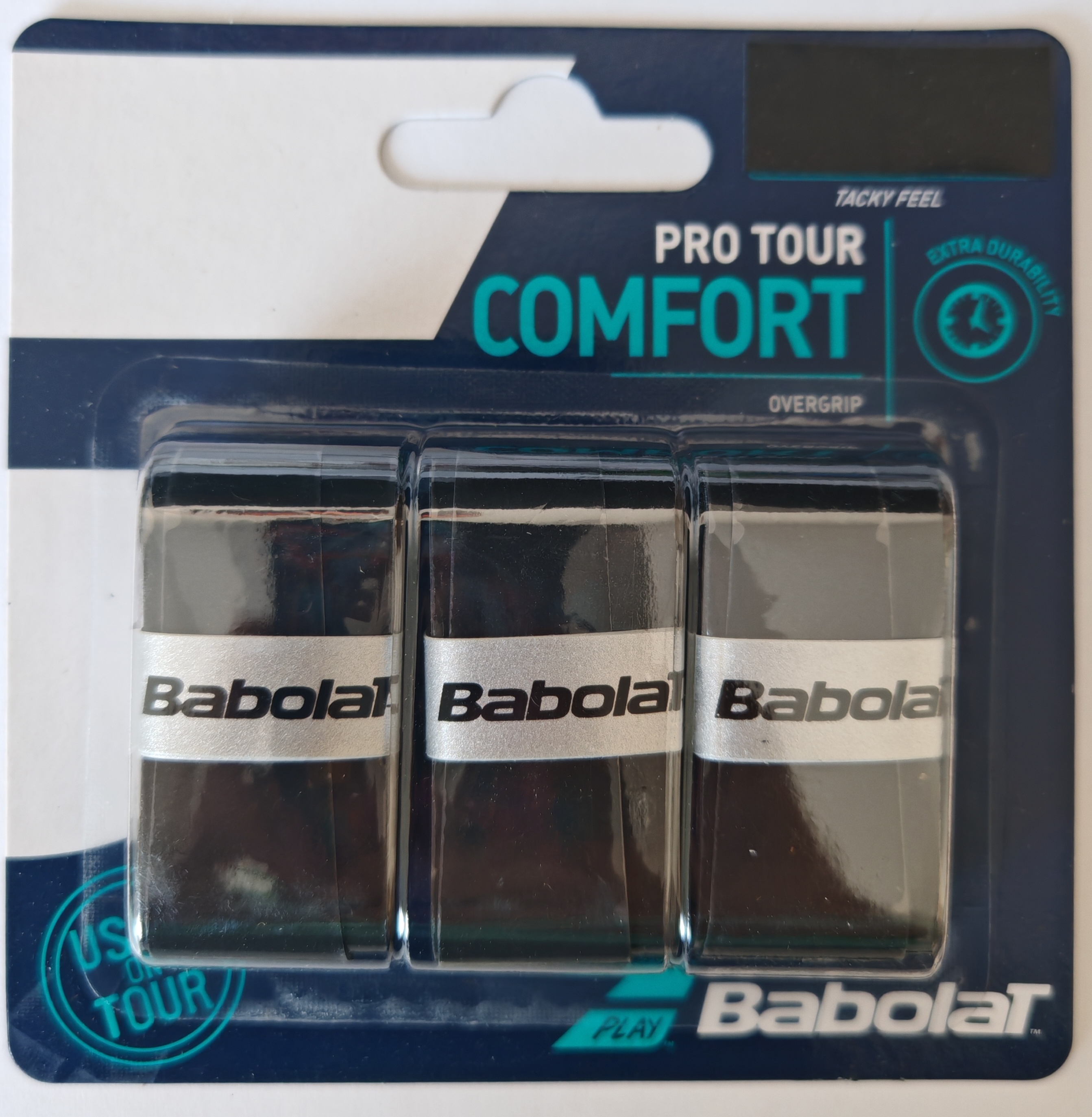 Babolat Pro Tour schwarz, 3er Pack