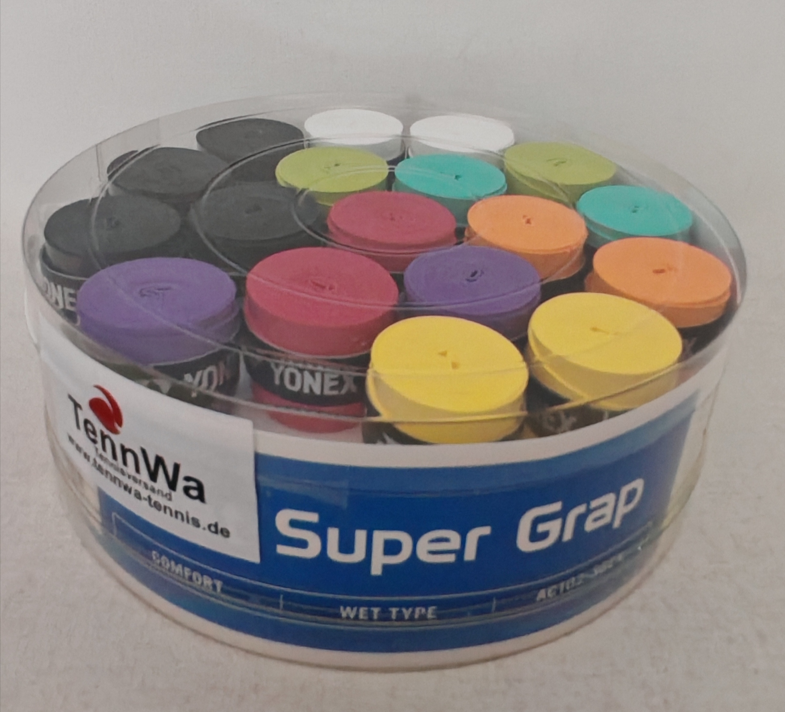 Yonex Super Grap 36er, bunt gemischt