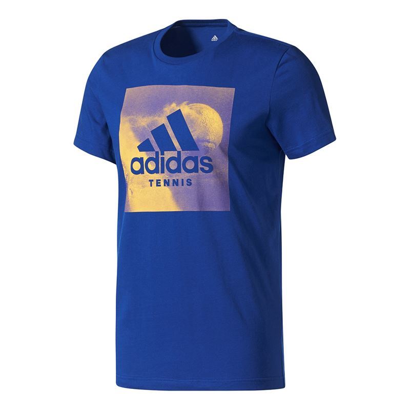 Adidas Tshirt TENNIS blau