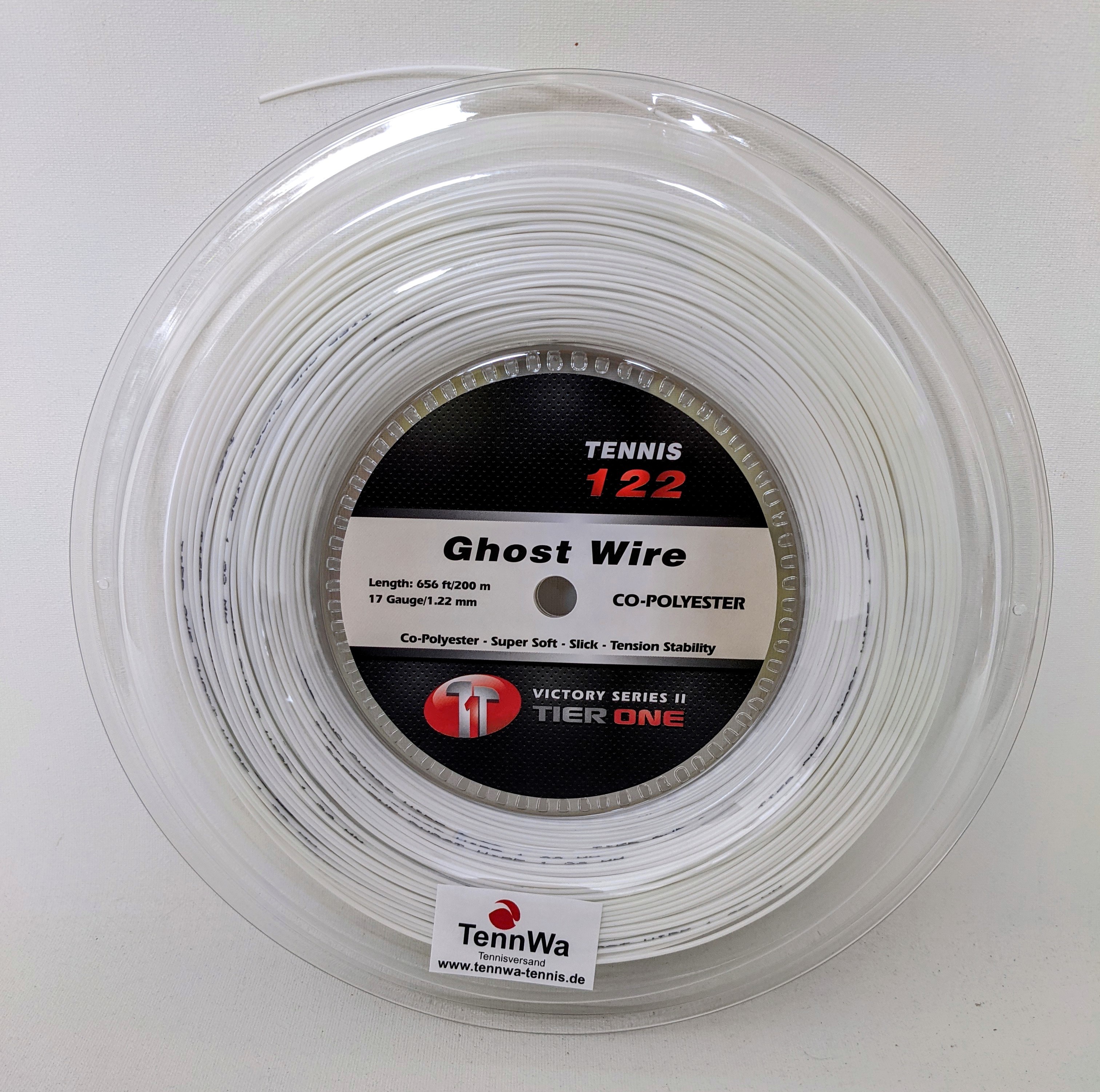 Tier One Ghost Wire weiß, 200m