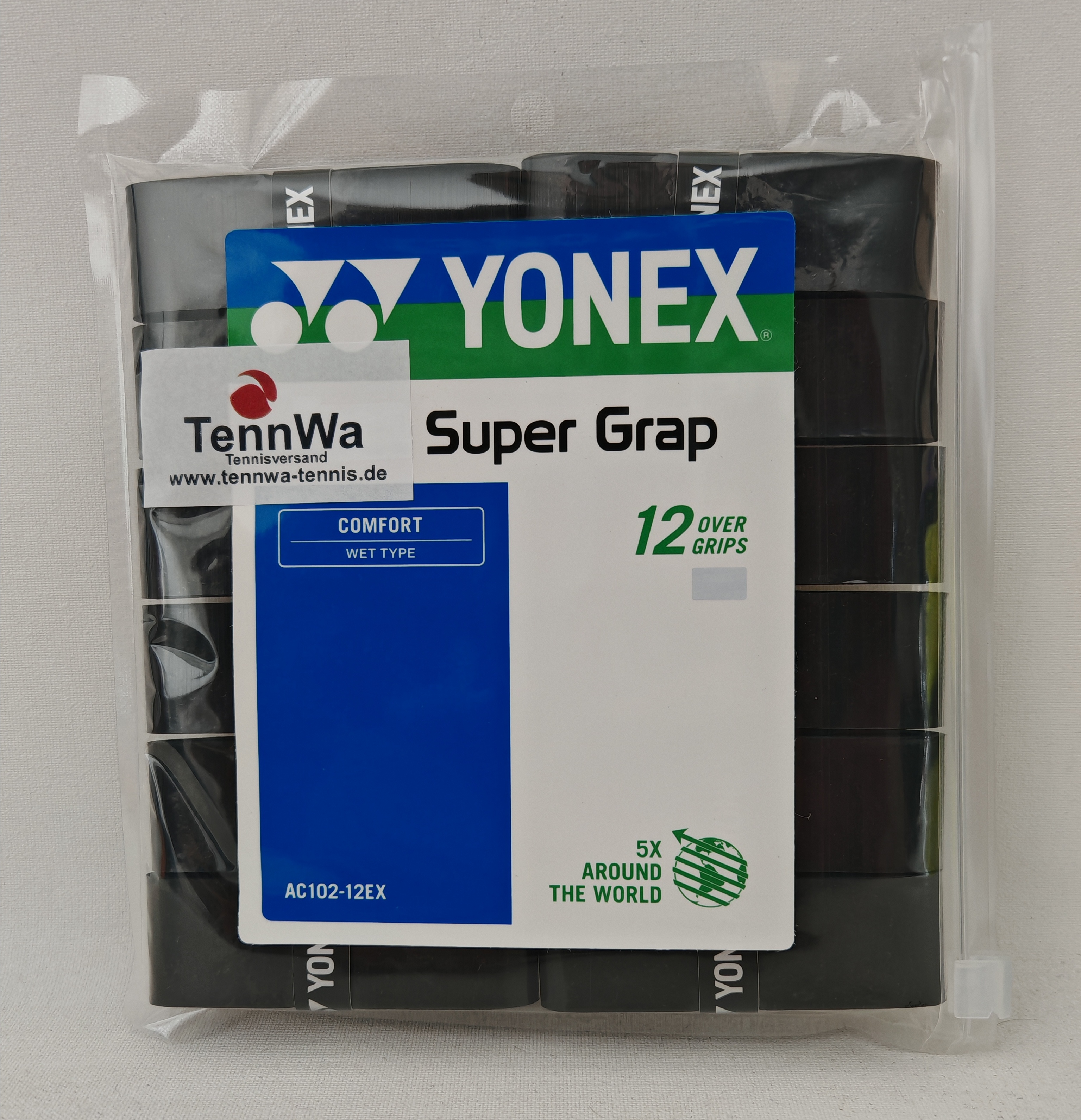 Yonex Super Grap schwarz, 12er