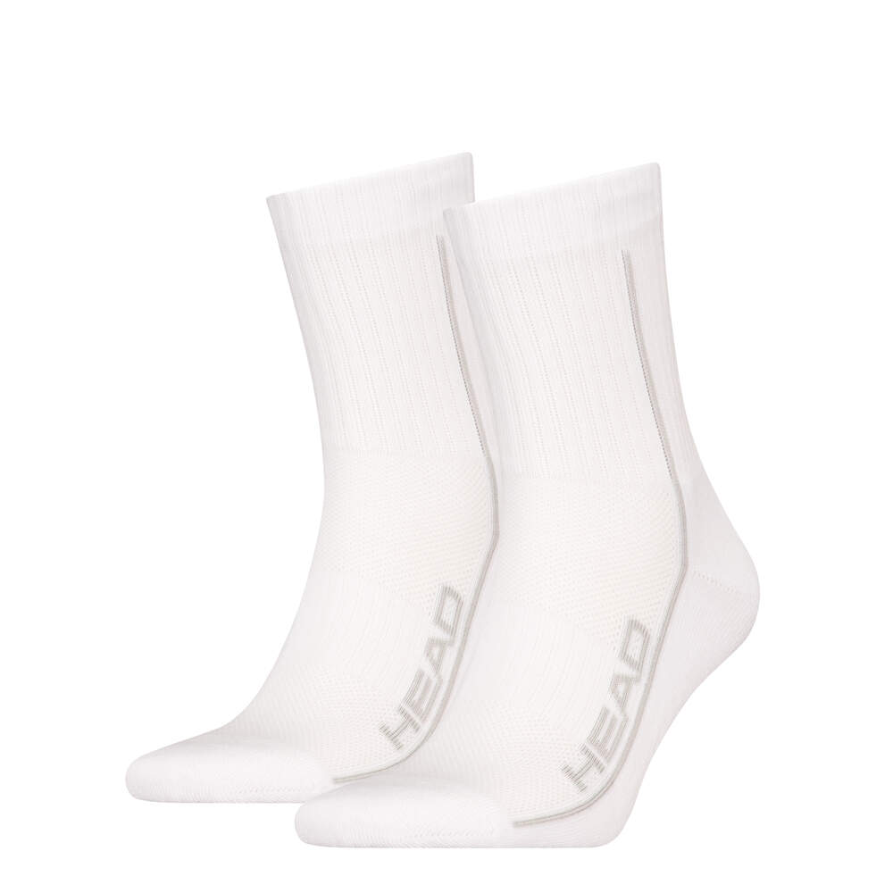 Head Performance Short Crew Tennissocken weiß, 2er Pack