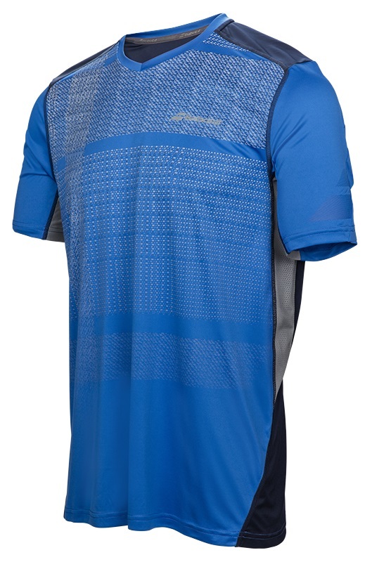 Babolat Performance V-Neck Herren blau