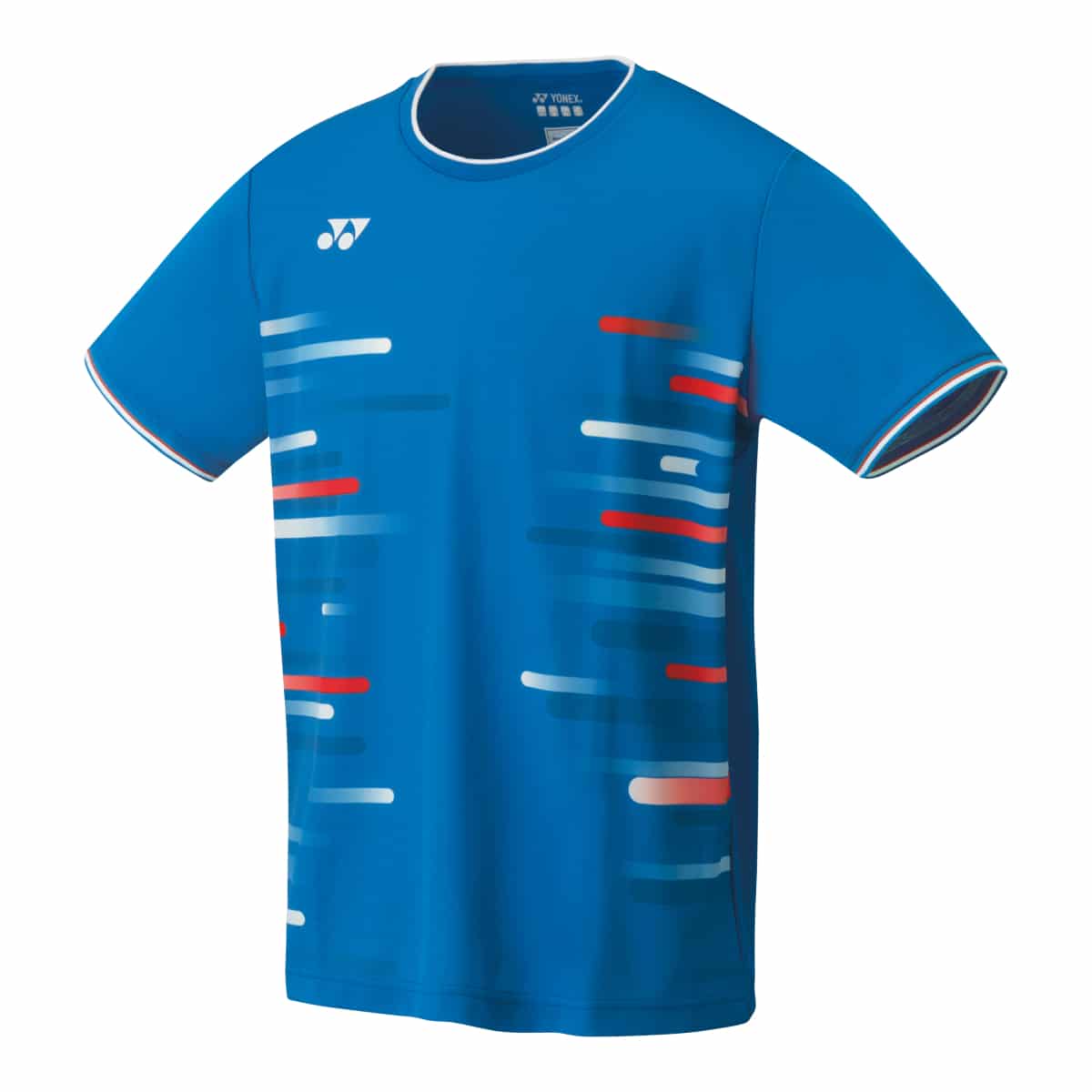 Yonex Herren Crew Neck Shirt blau/bunt