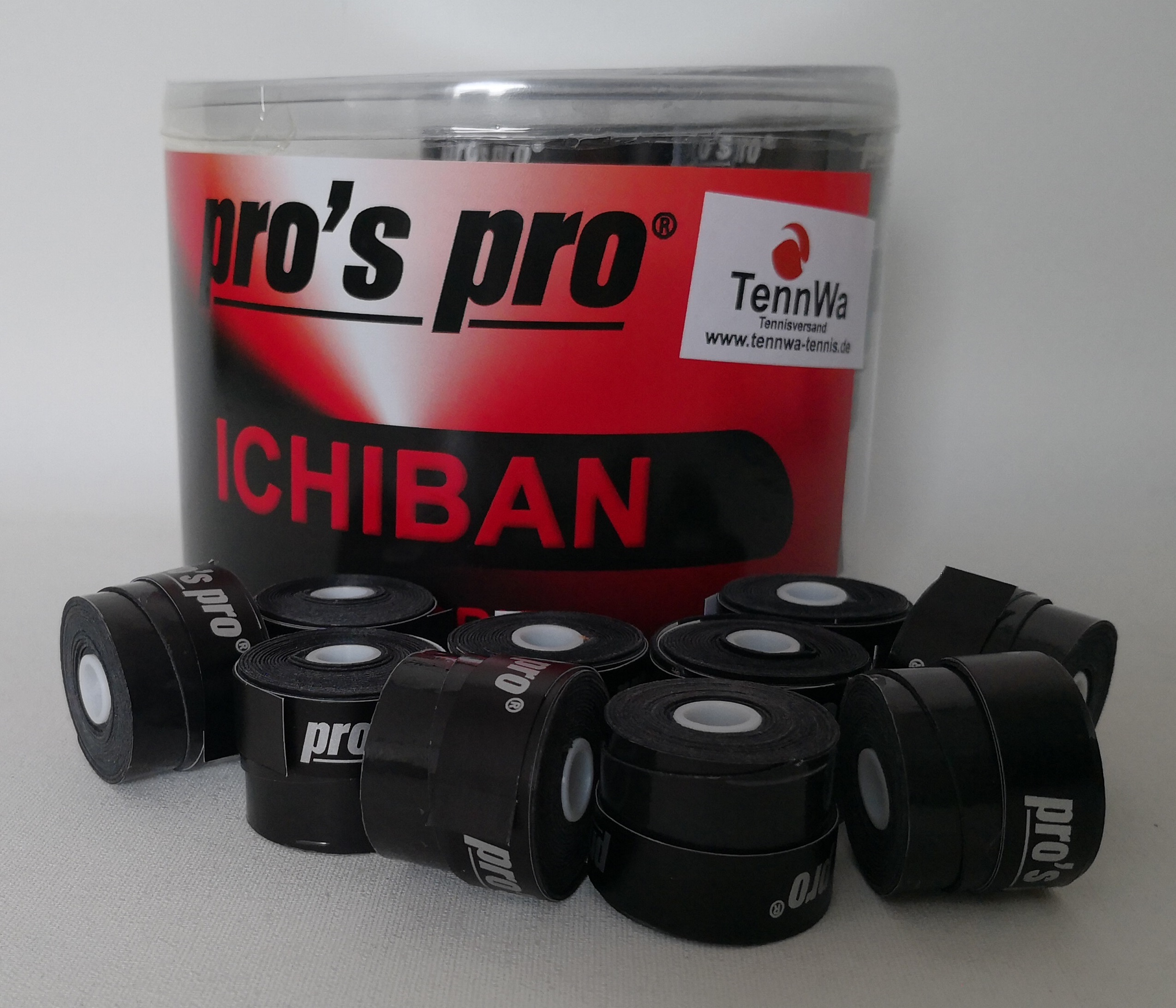 Pros Pro Ichiban Grip schwarz, 10 Stück