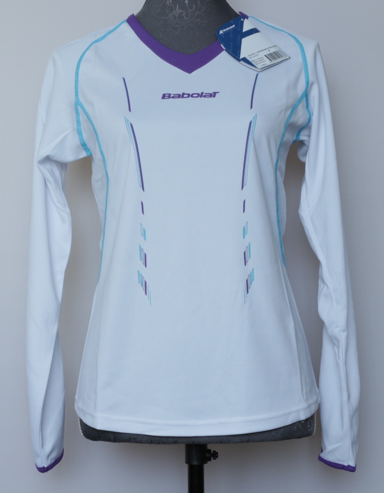 Babolat Longsleeve Match Performance weiß