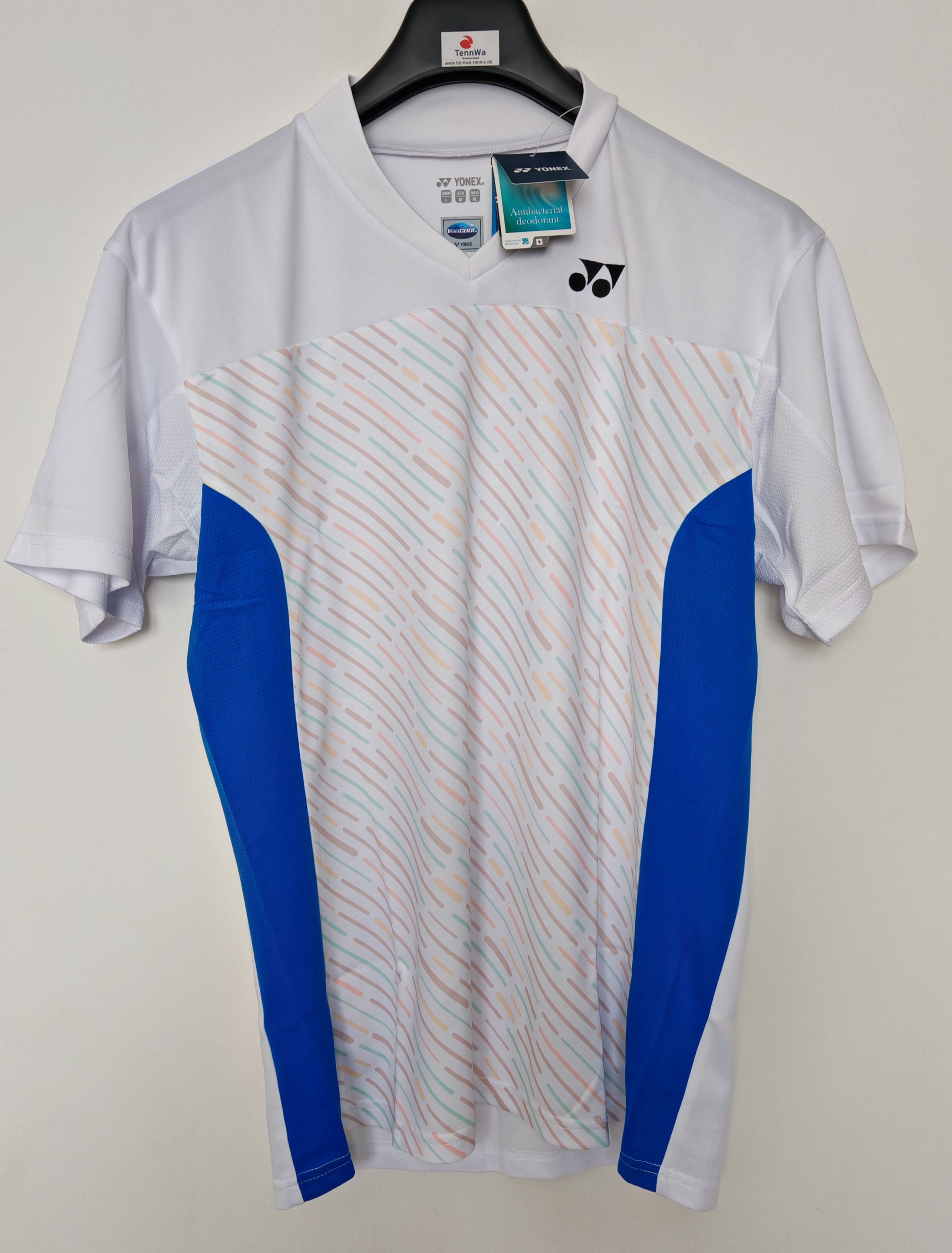 Yonex Herren Funktions-T-Shirt weiß/bunt