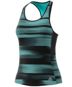 Adidas Advantage Trend Tank schwarz/blau