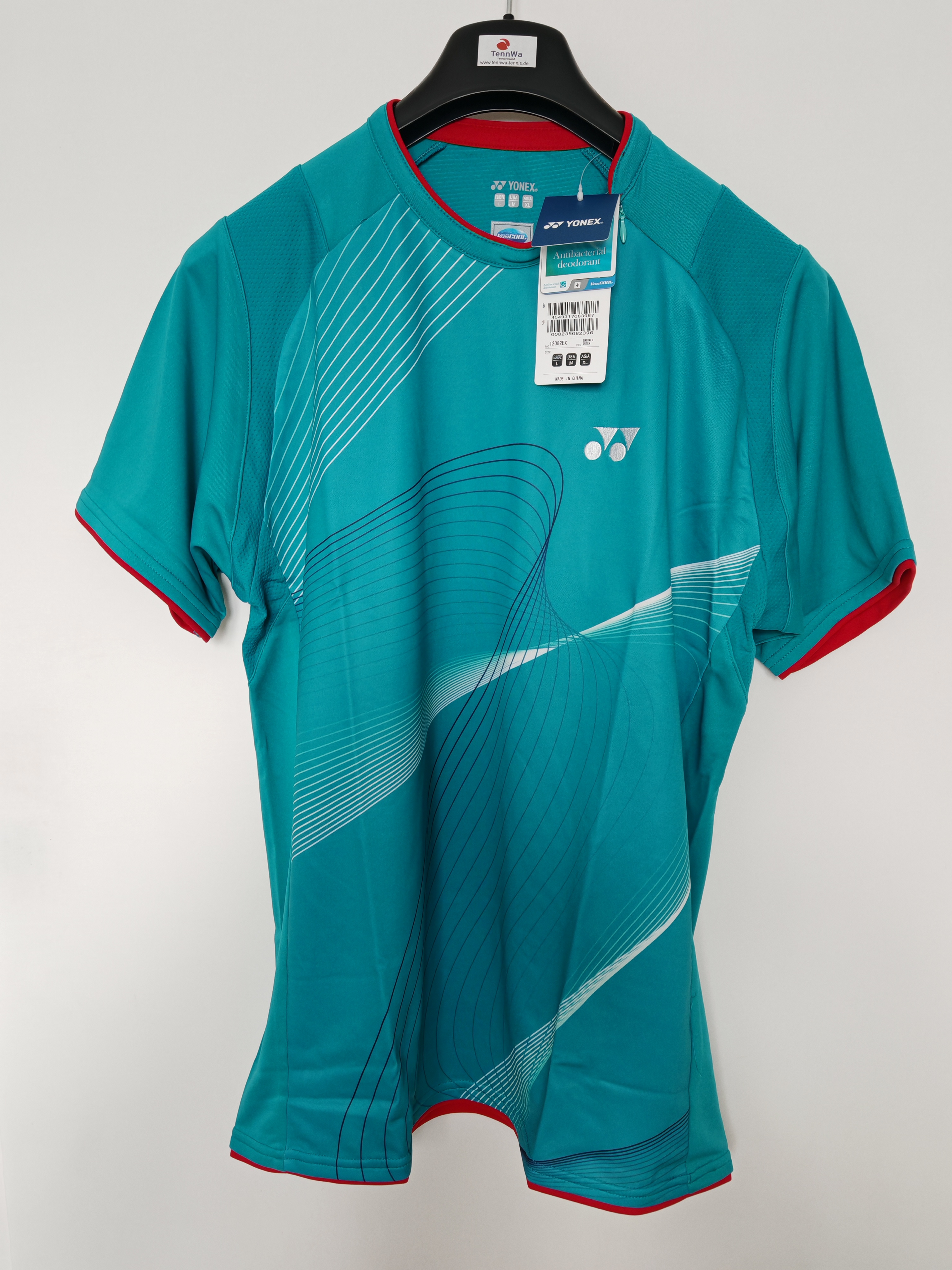 Yonex Herren Polo Shirt smaragdgrün