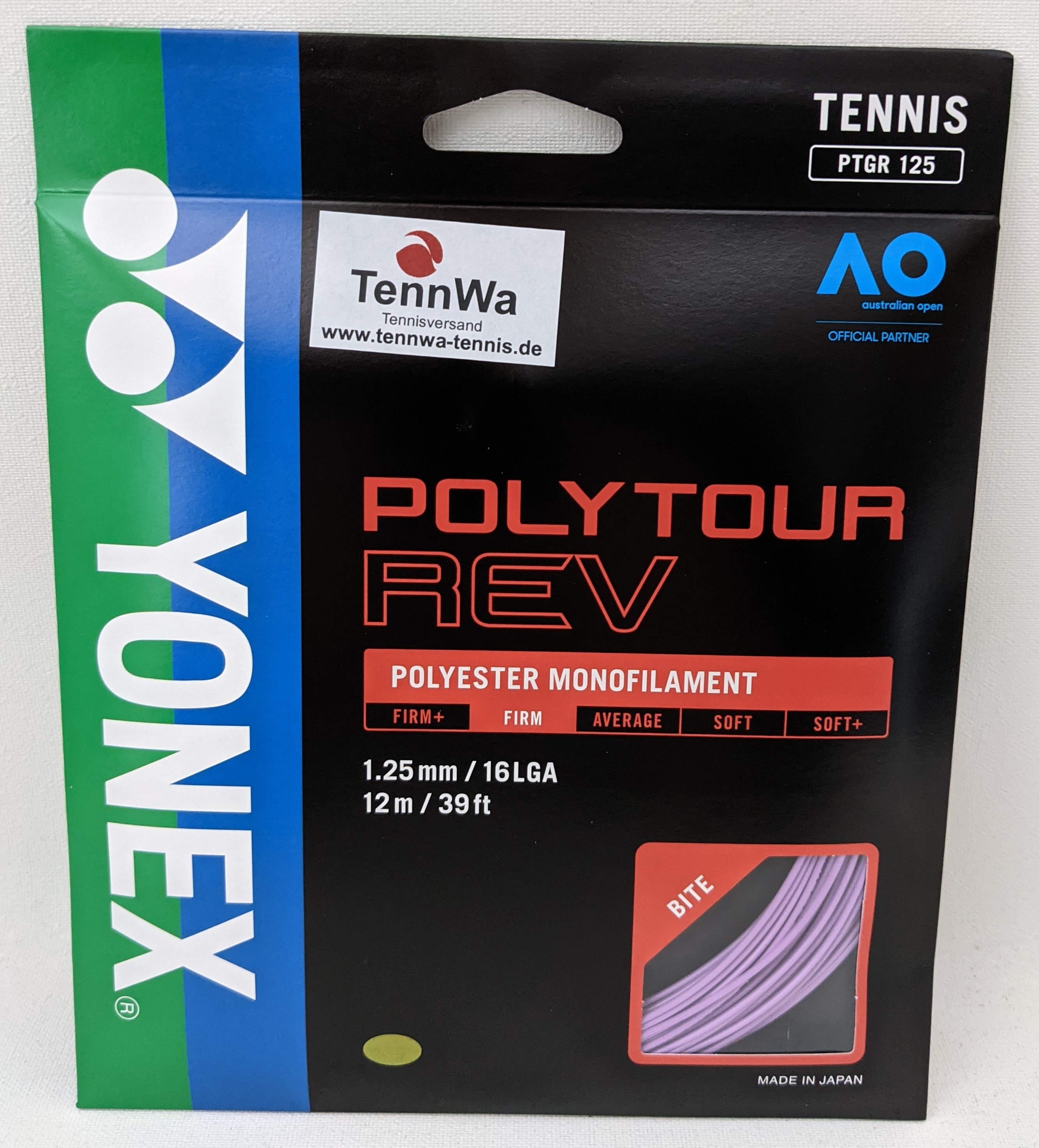 YONEX Poly Tour REV 1,25mm purple, 12m