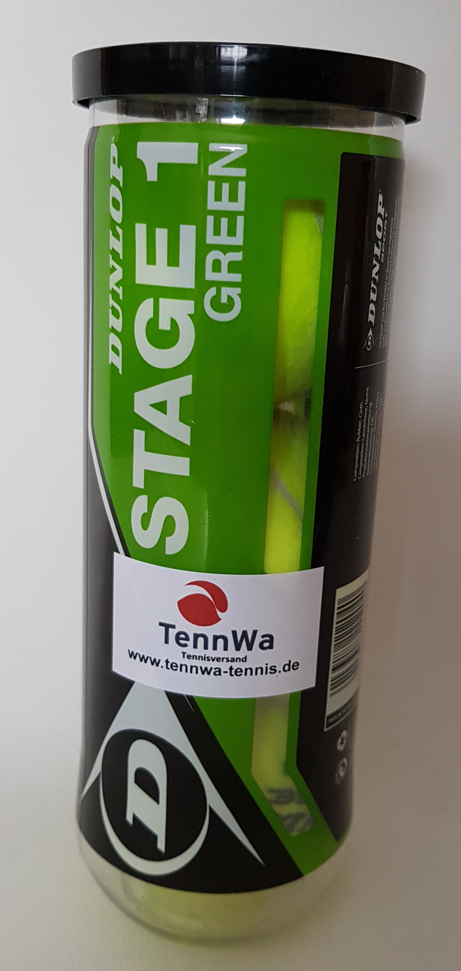 Dunlop Stage 1 grün 3er Dose