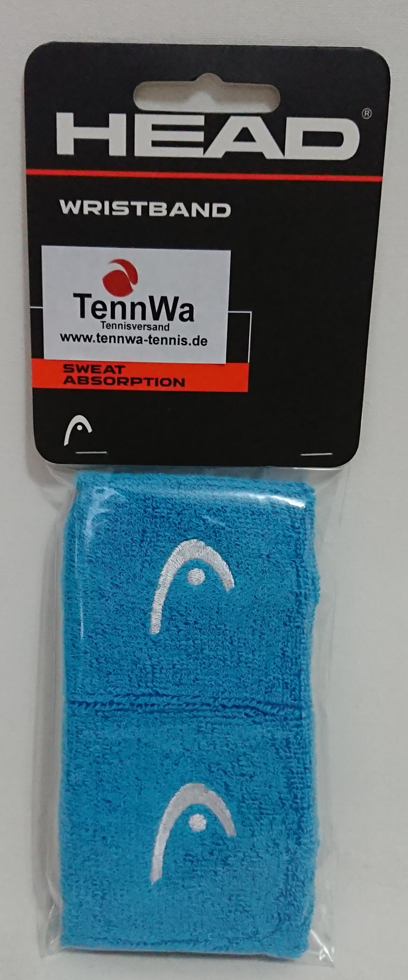 Head Wristband 2er Pack türkisblau