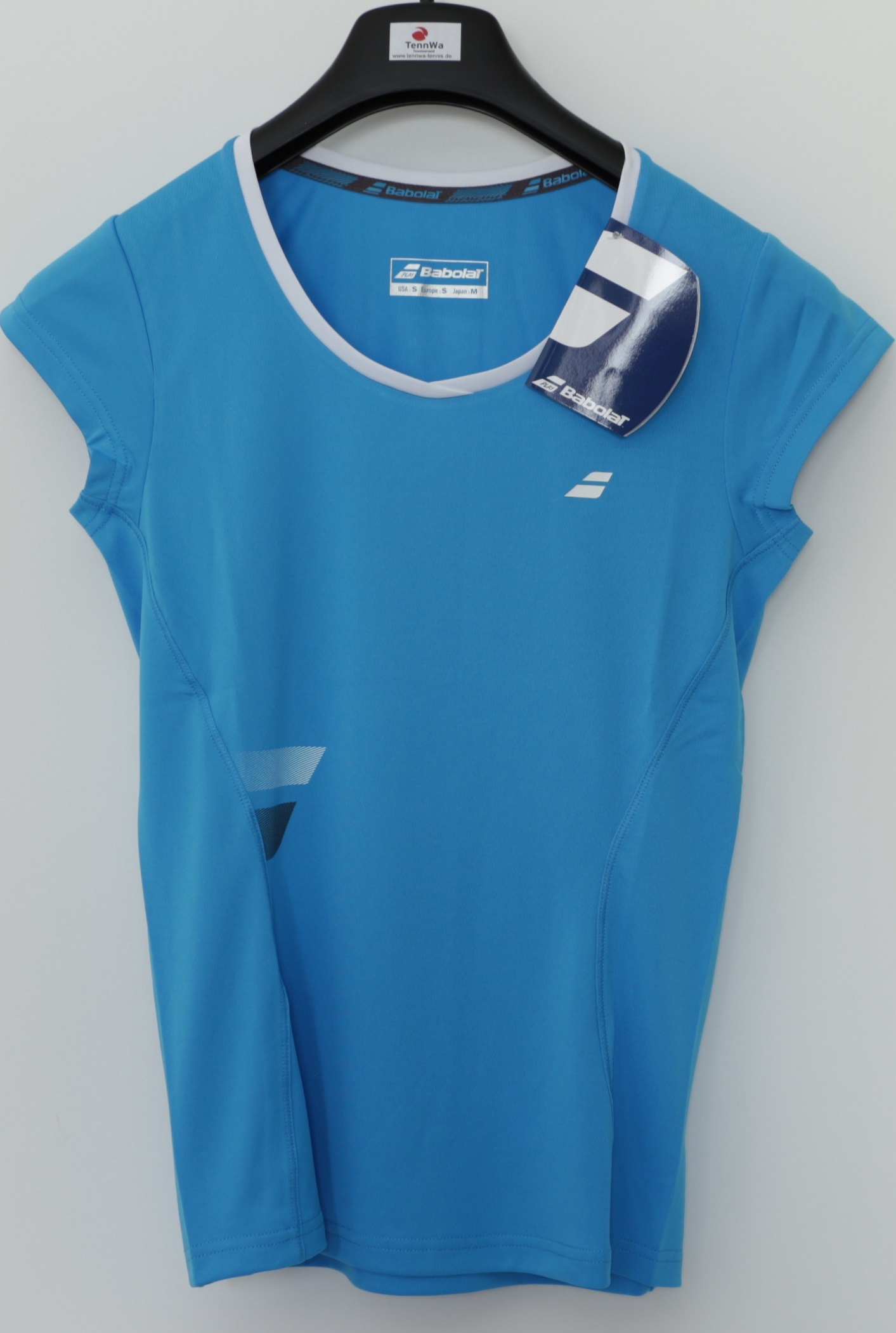 Babolat Flag Tee Core Damen blau