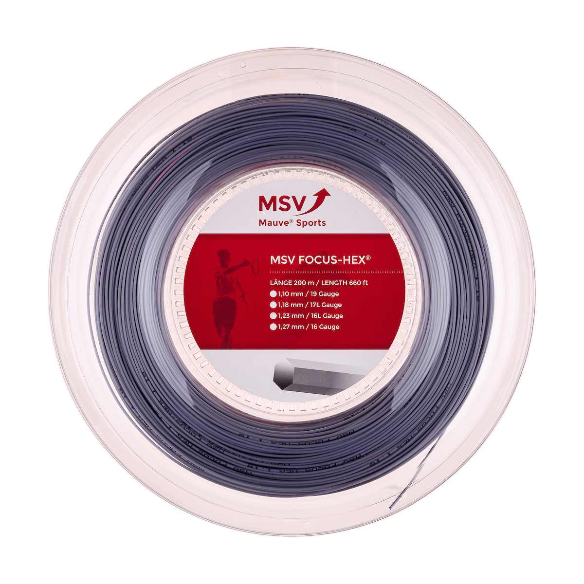 Mauve MSV Focus-Hex Silber, 200m