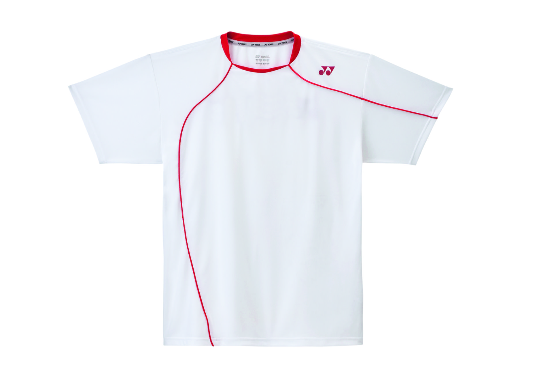 Yonex Herren Funktions-T-Shirt weiß/rot