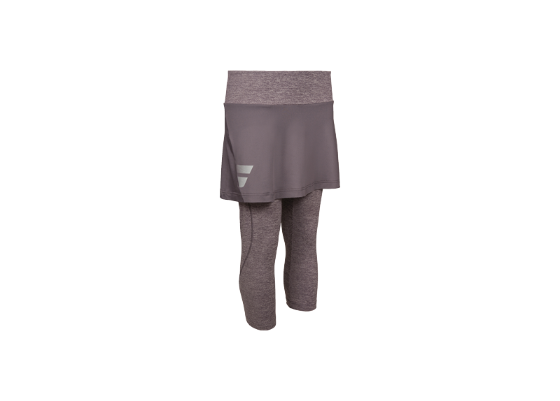 Babolat Core Combi Skirt + Capri grau