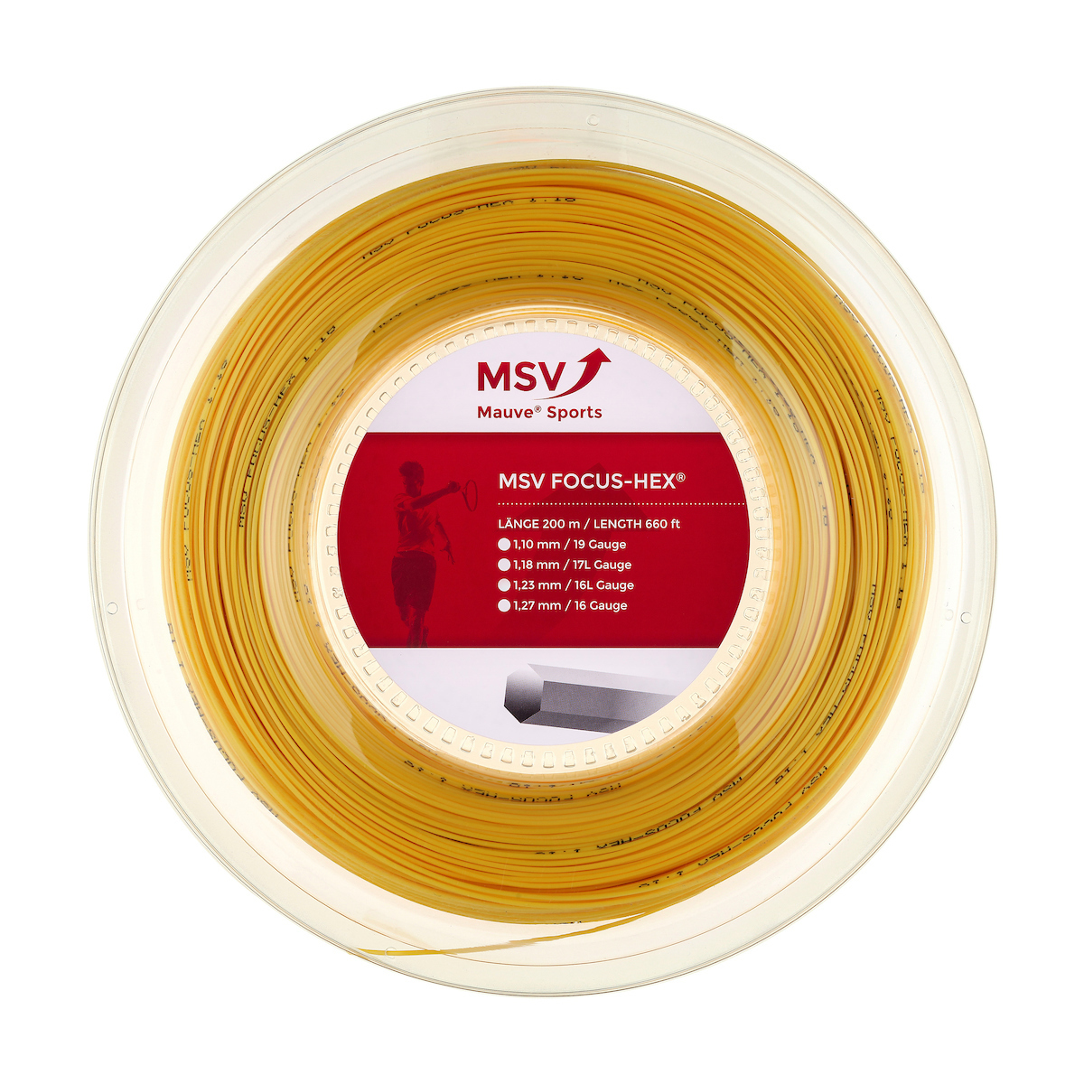 Mauve MSV Focus-Hex Gelb, 200m