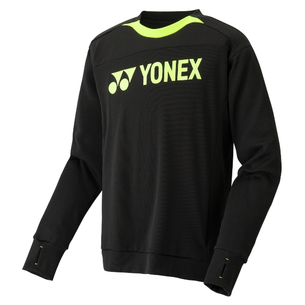 Yonex Herren Sweatshirt schwarz/gelb