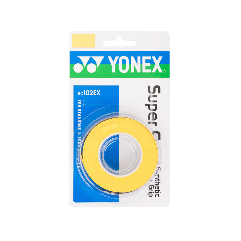 Yonex Super Grap gelb, 3er