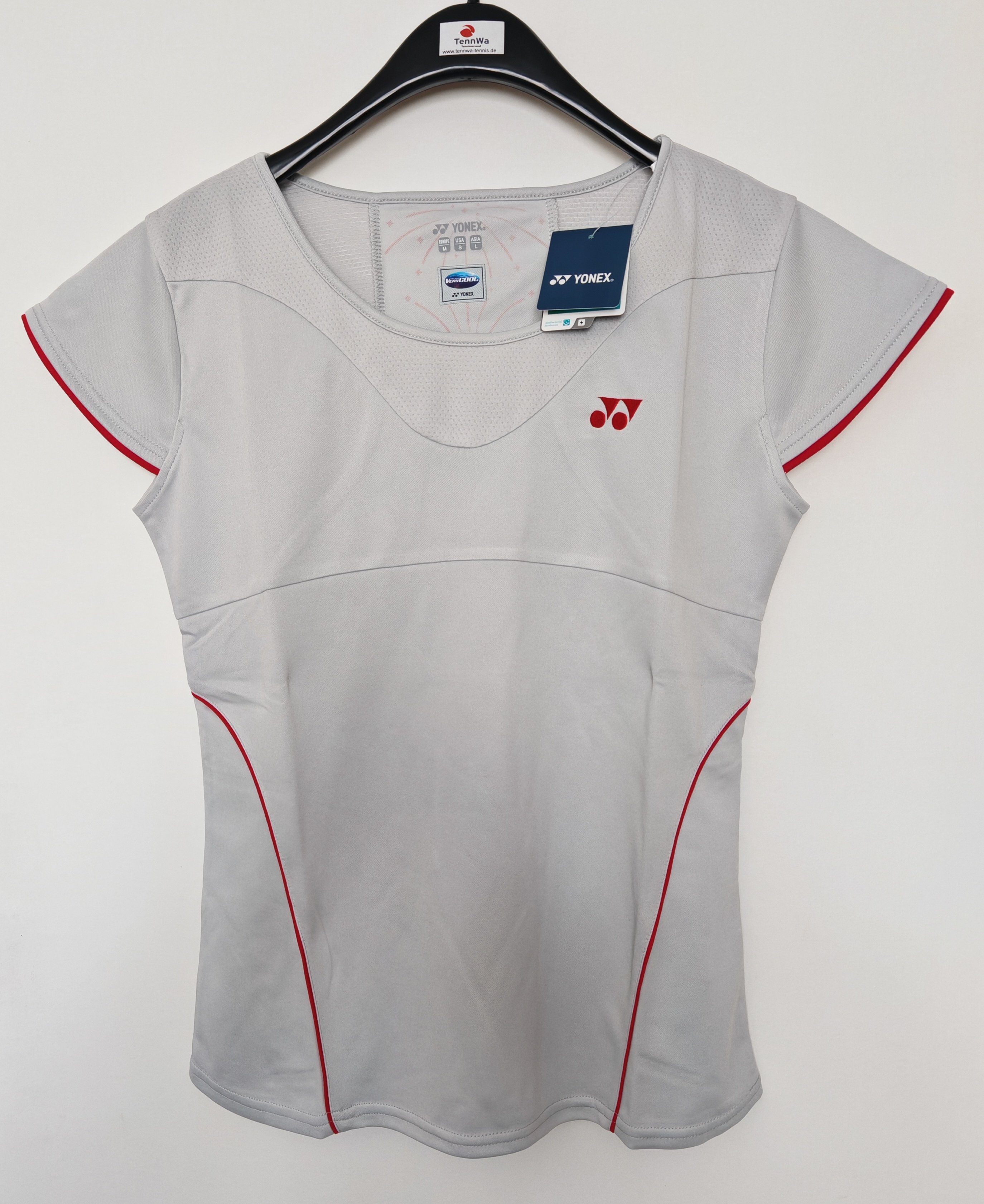 Yonex Damen Funktionsshirt grau/rot