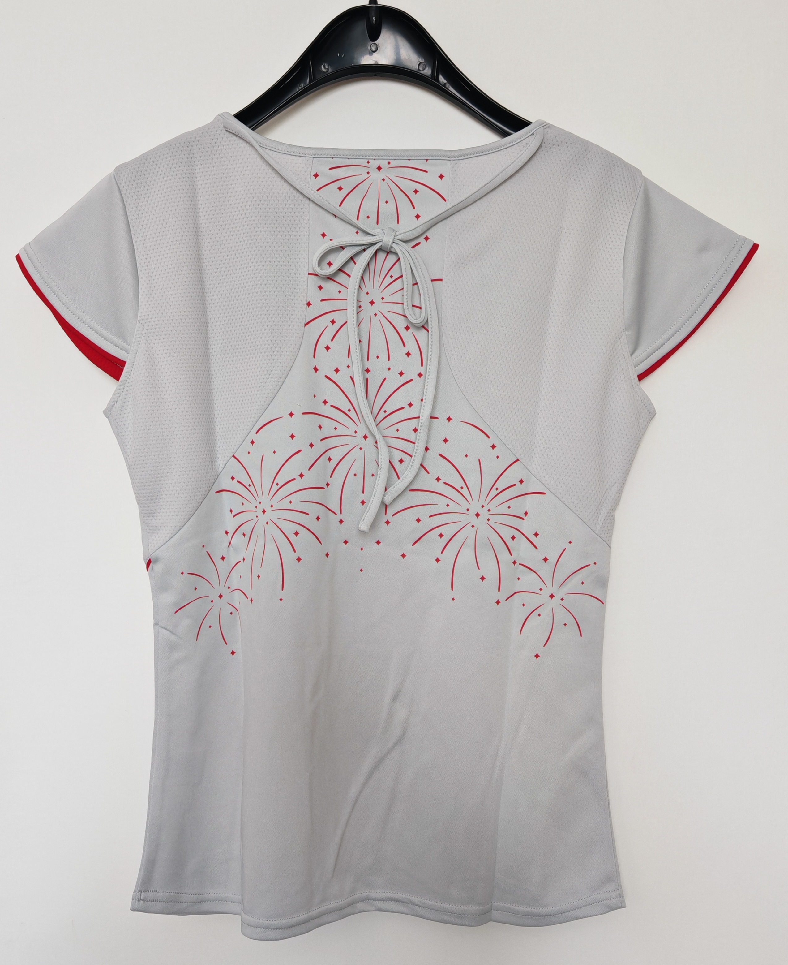 Yonex Damen Funktionsshirt grau/rot