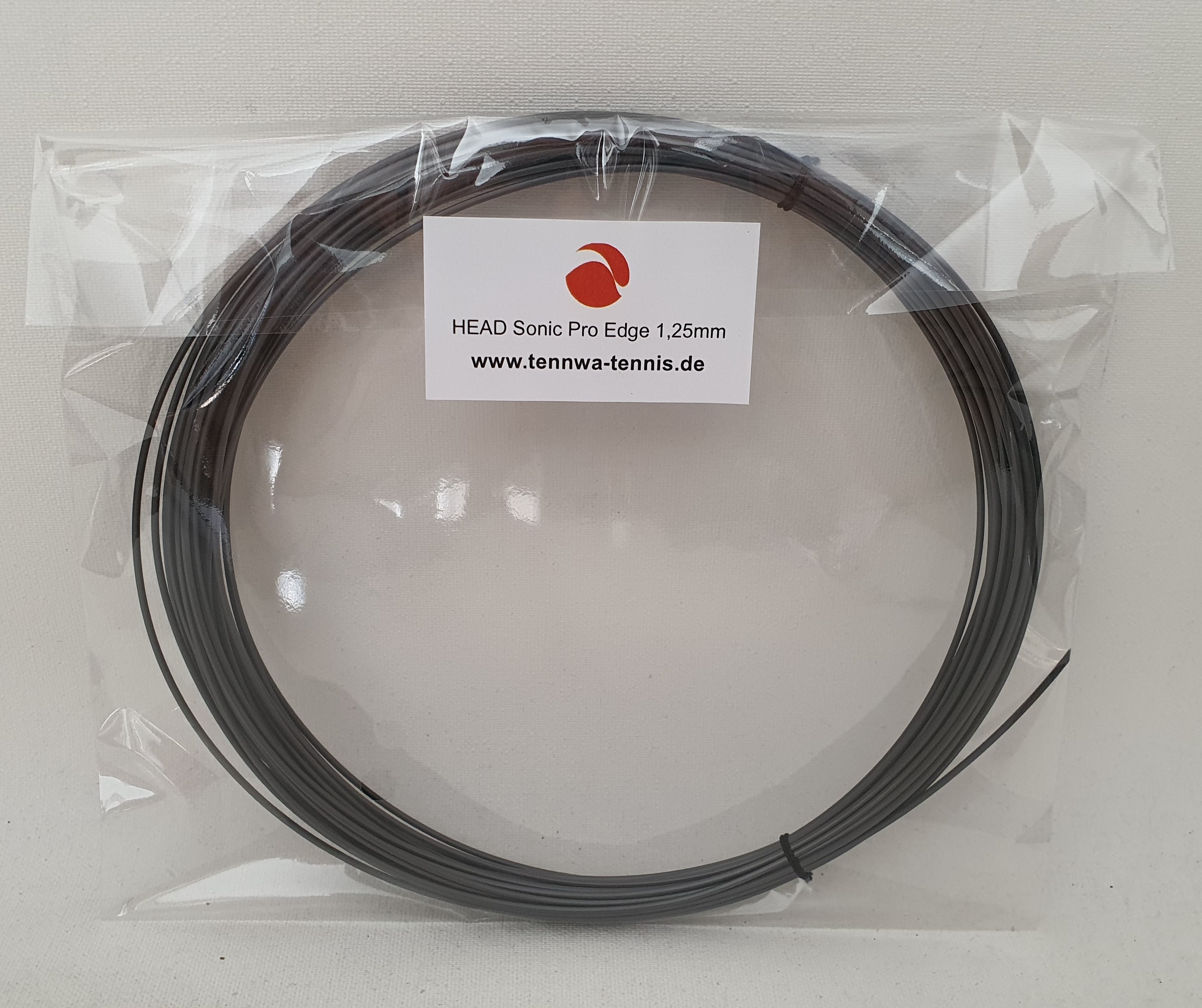 12m HEAD Sonic Pro Edge anthrazit, 1,25mm