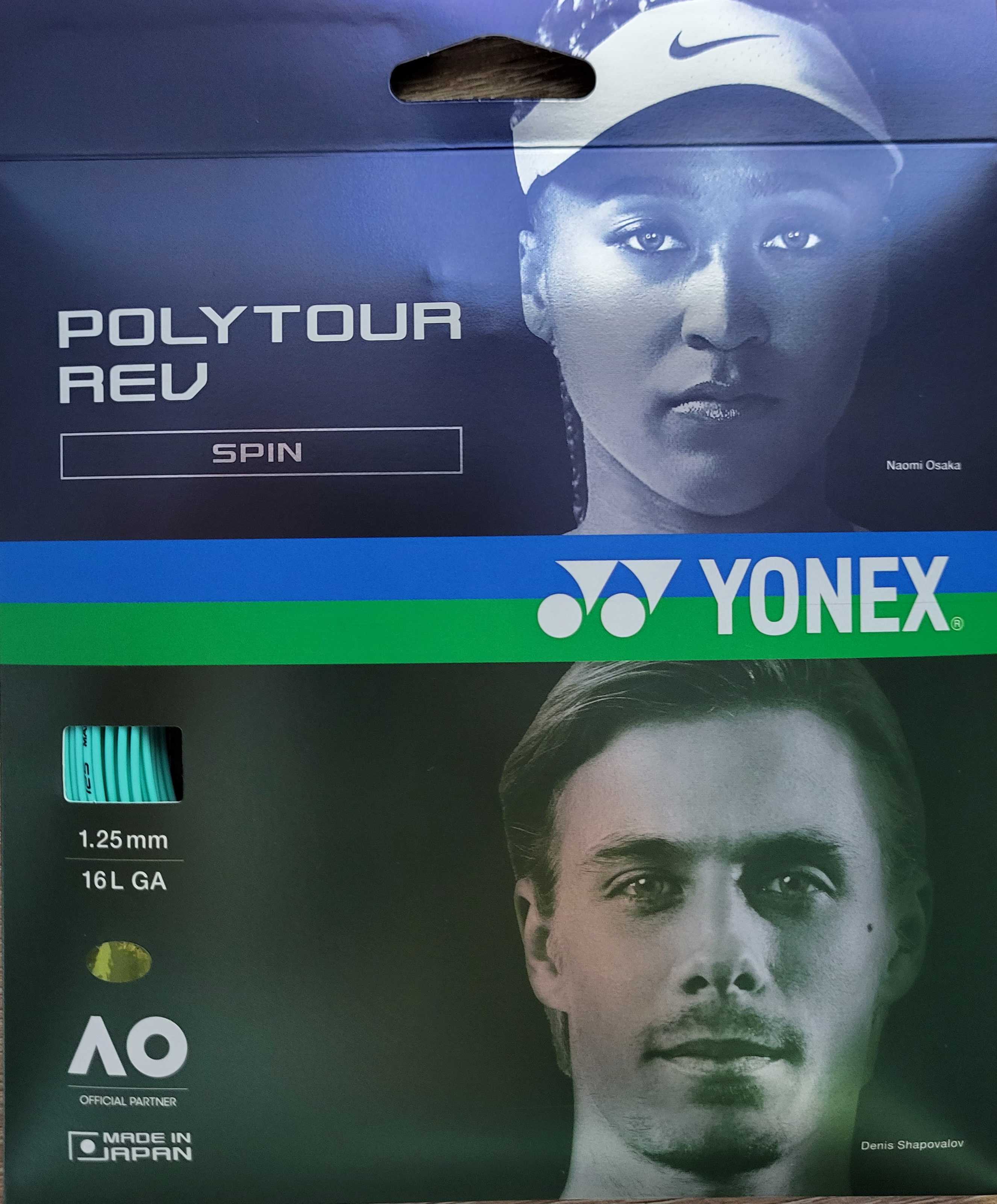 YONEX Poly Tour REV 1,25mm mint, 12m