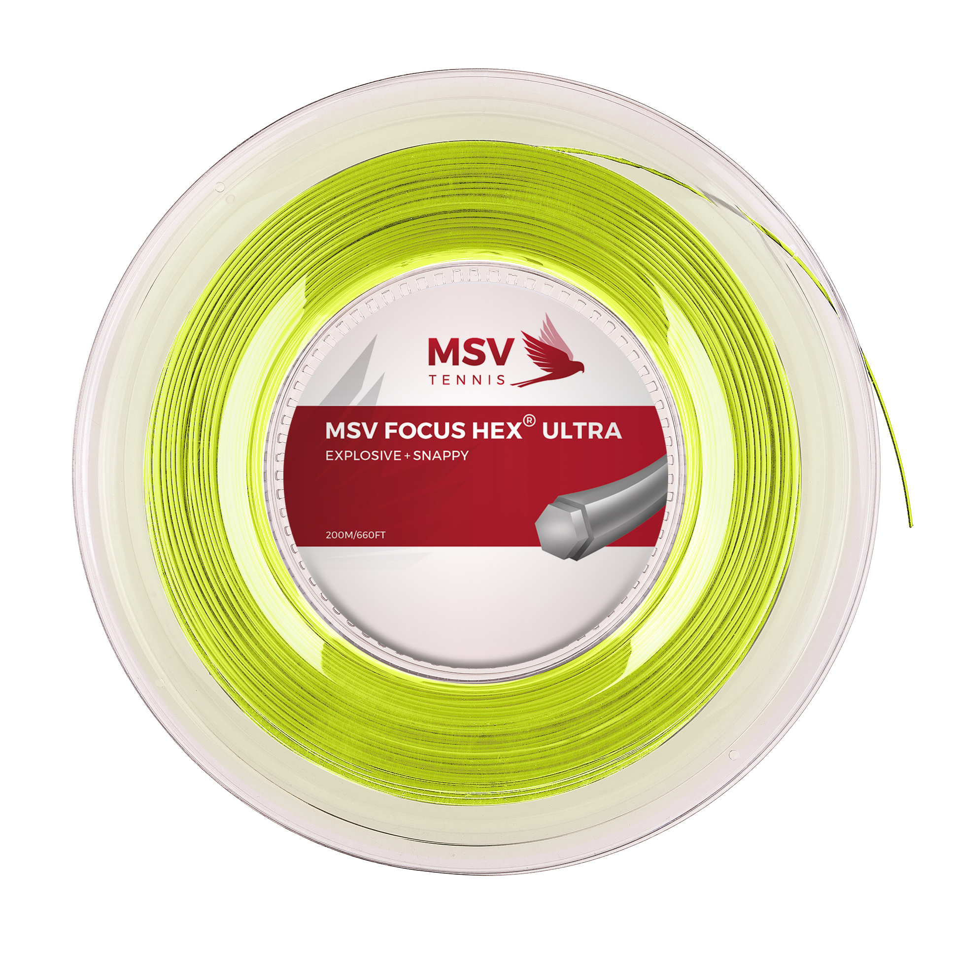 MSV Focus Hex Ultra neongelb, 200m