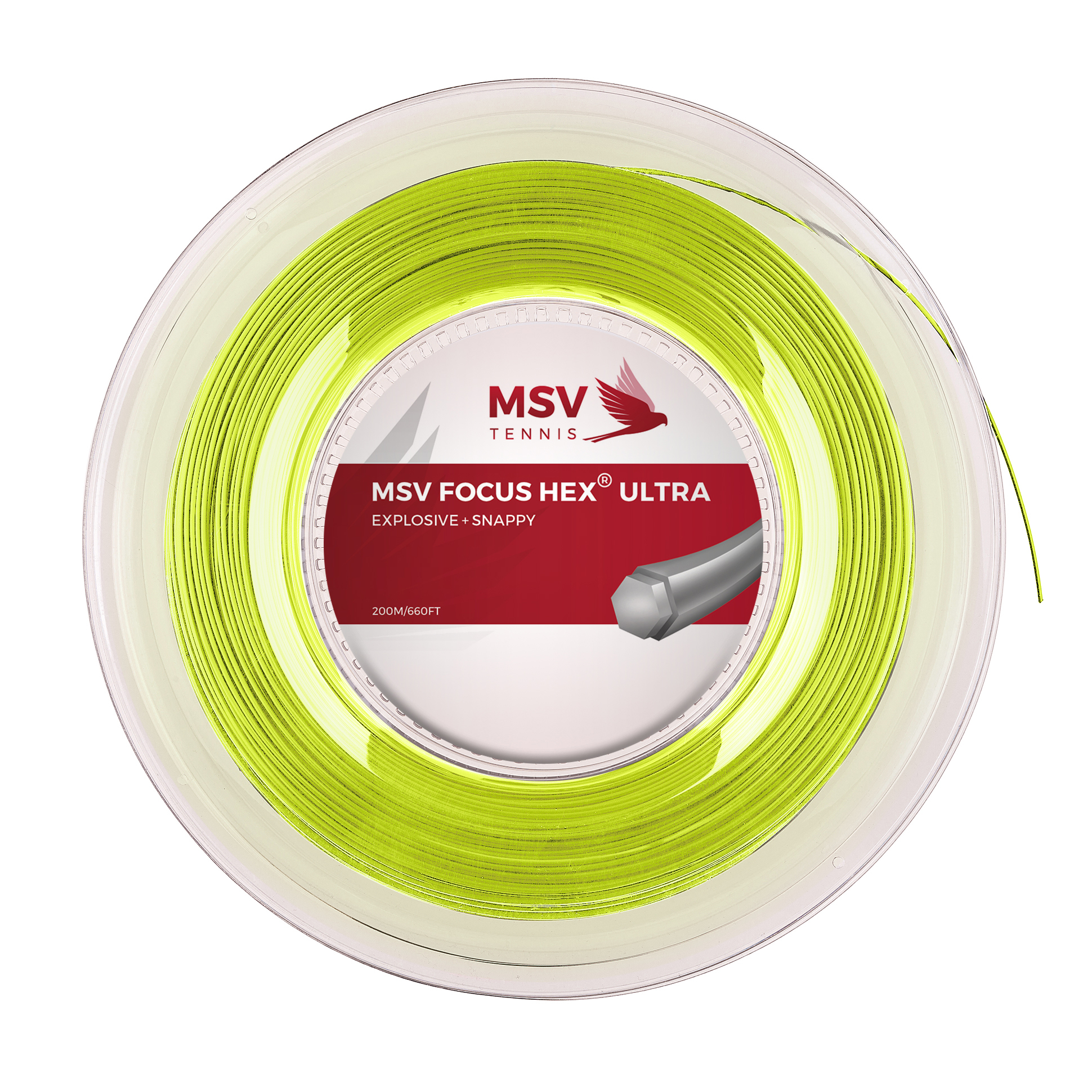 MSV Focus Hex Ultra neongelb, 200m