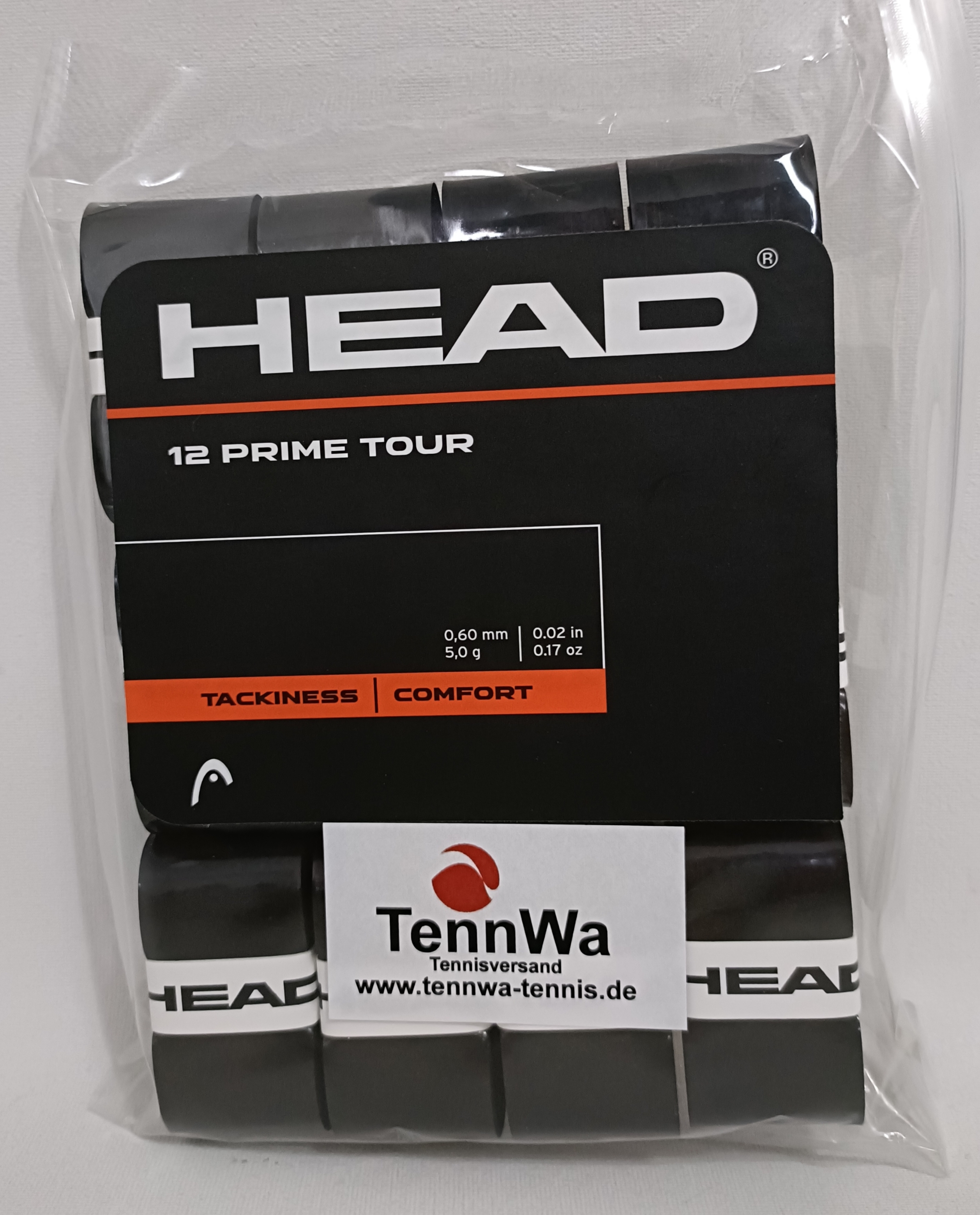 Head Prime Tour schwarz, 12er