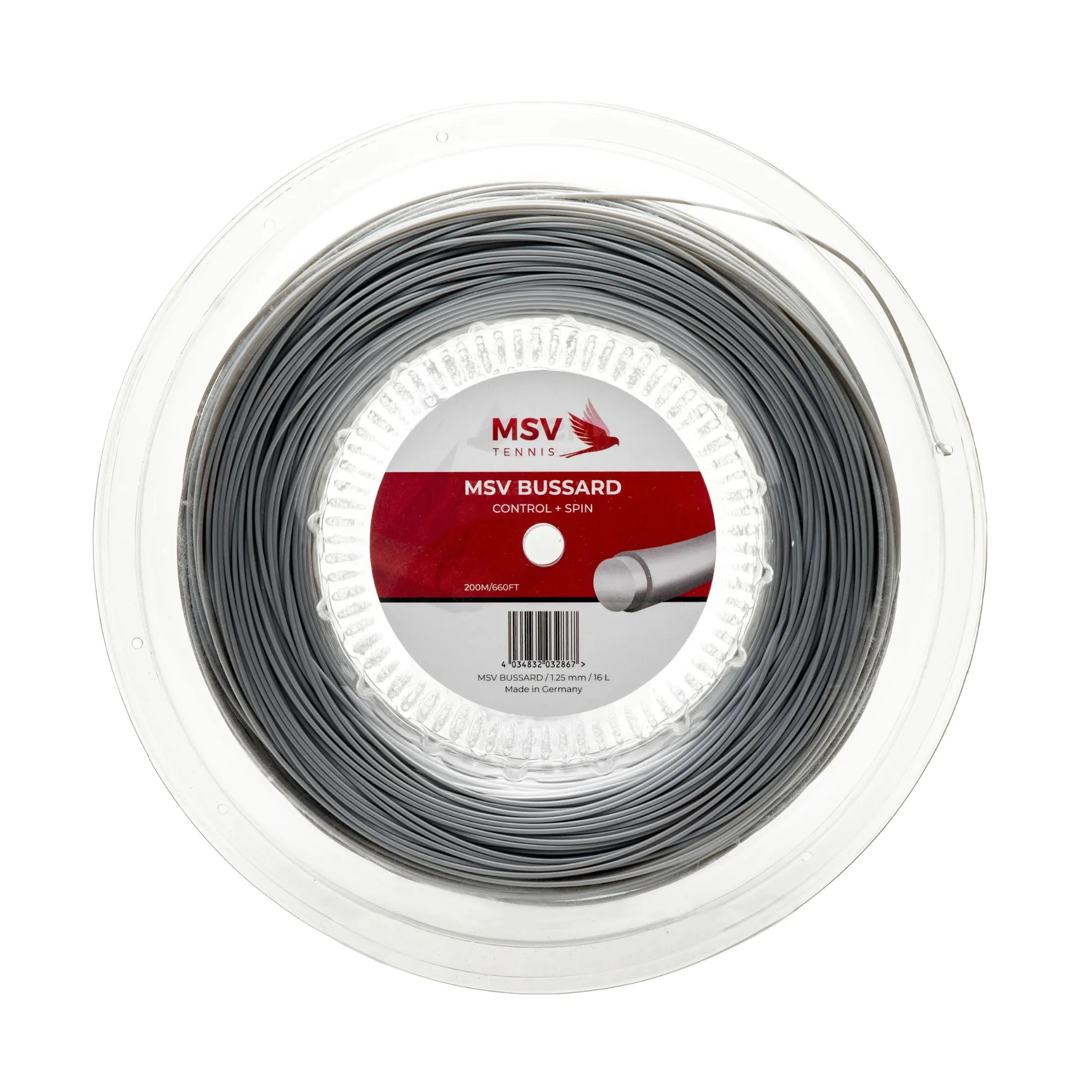Mauve MSV Bussard silber 1,25mm, 200m 