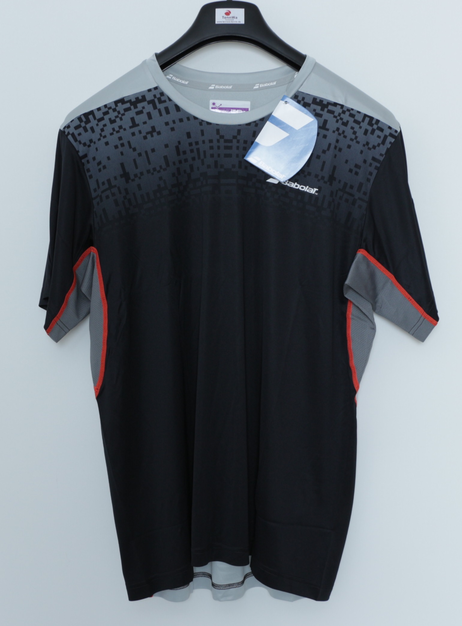 Babolat Performance Crew Neck Tshirt, black