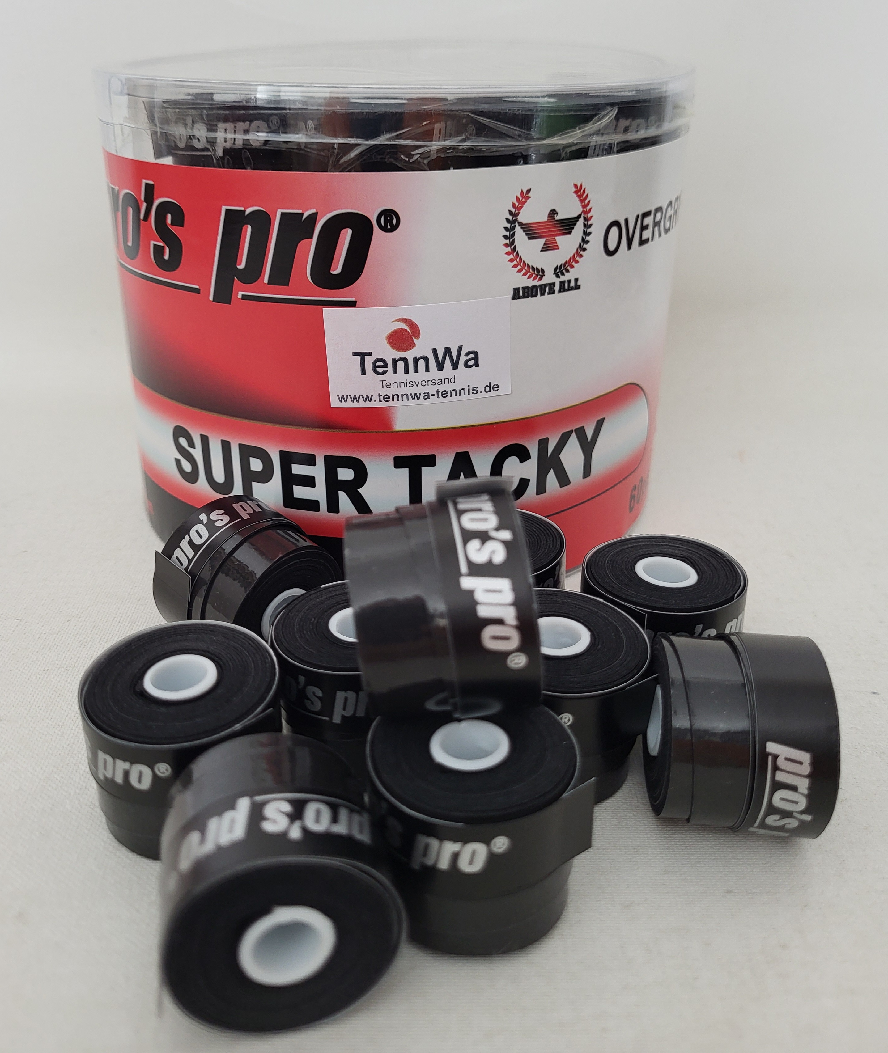 Pros Pro Super Tacky schwarz, 10 Stück