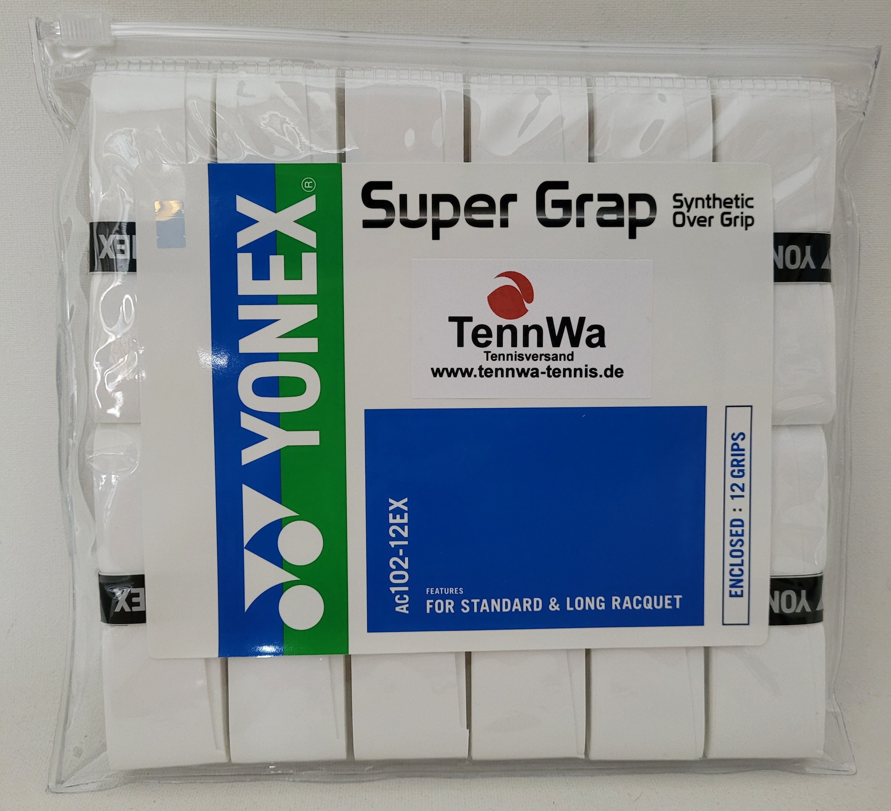 Yonex Super Grap weiß, 12er