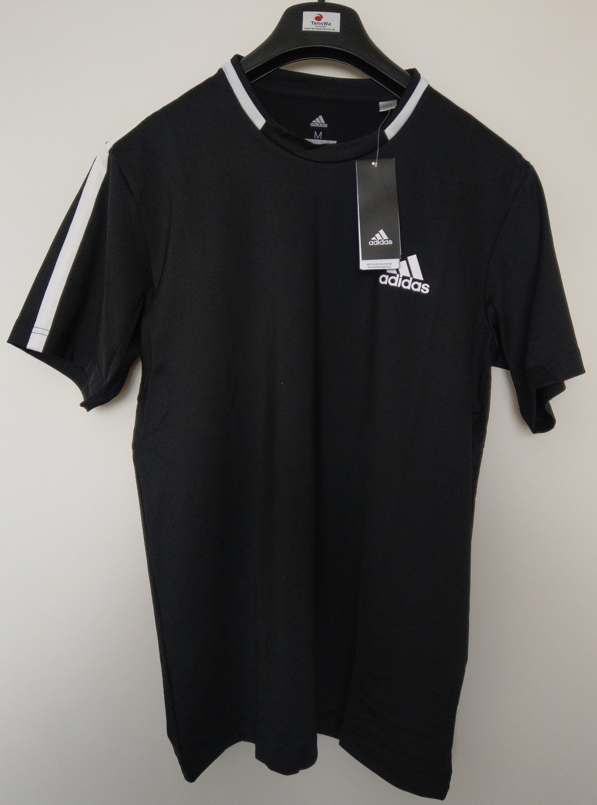 Adidas Advantage Tee Men schwarz/weiß