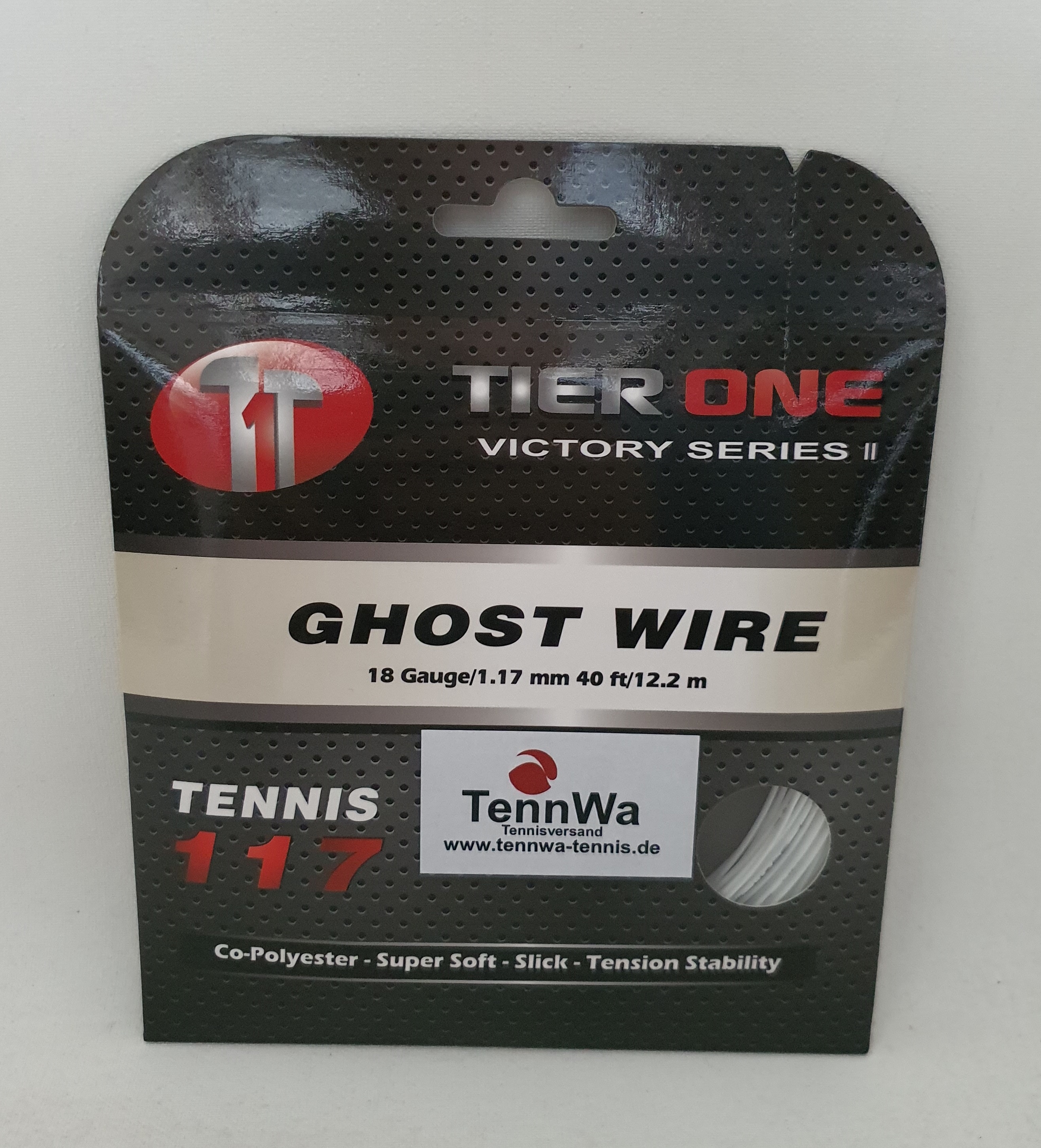 Tier One Ghost Wire weiß, 12,2m