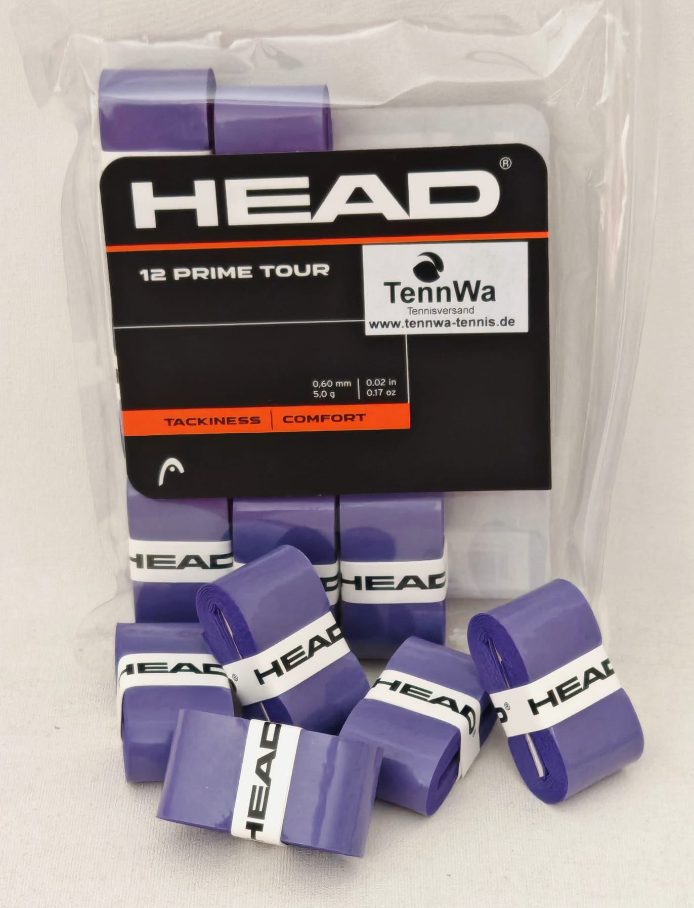 HEAD Prime Tour purple, 5er Pack 