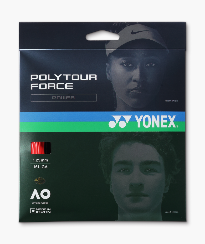 Yonex Poly Tour Force rot 1,25mm, 12m