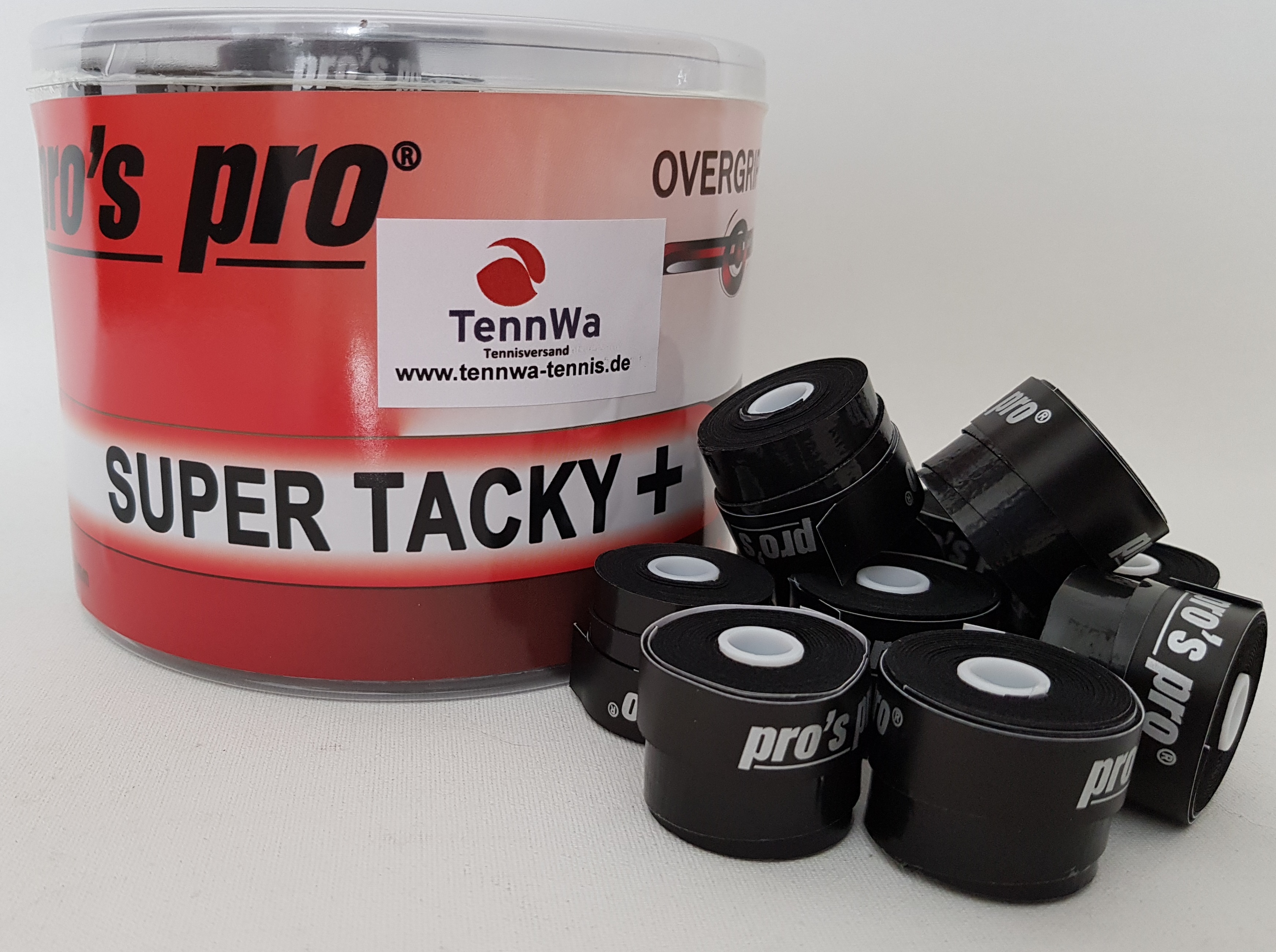 Pros Pro Super Tacky Plus schwarz, 10 Stück
