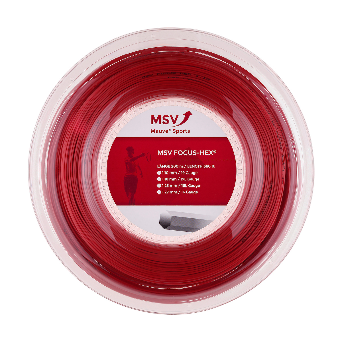 Mauve MSV Focus-Hex rot, 200m