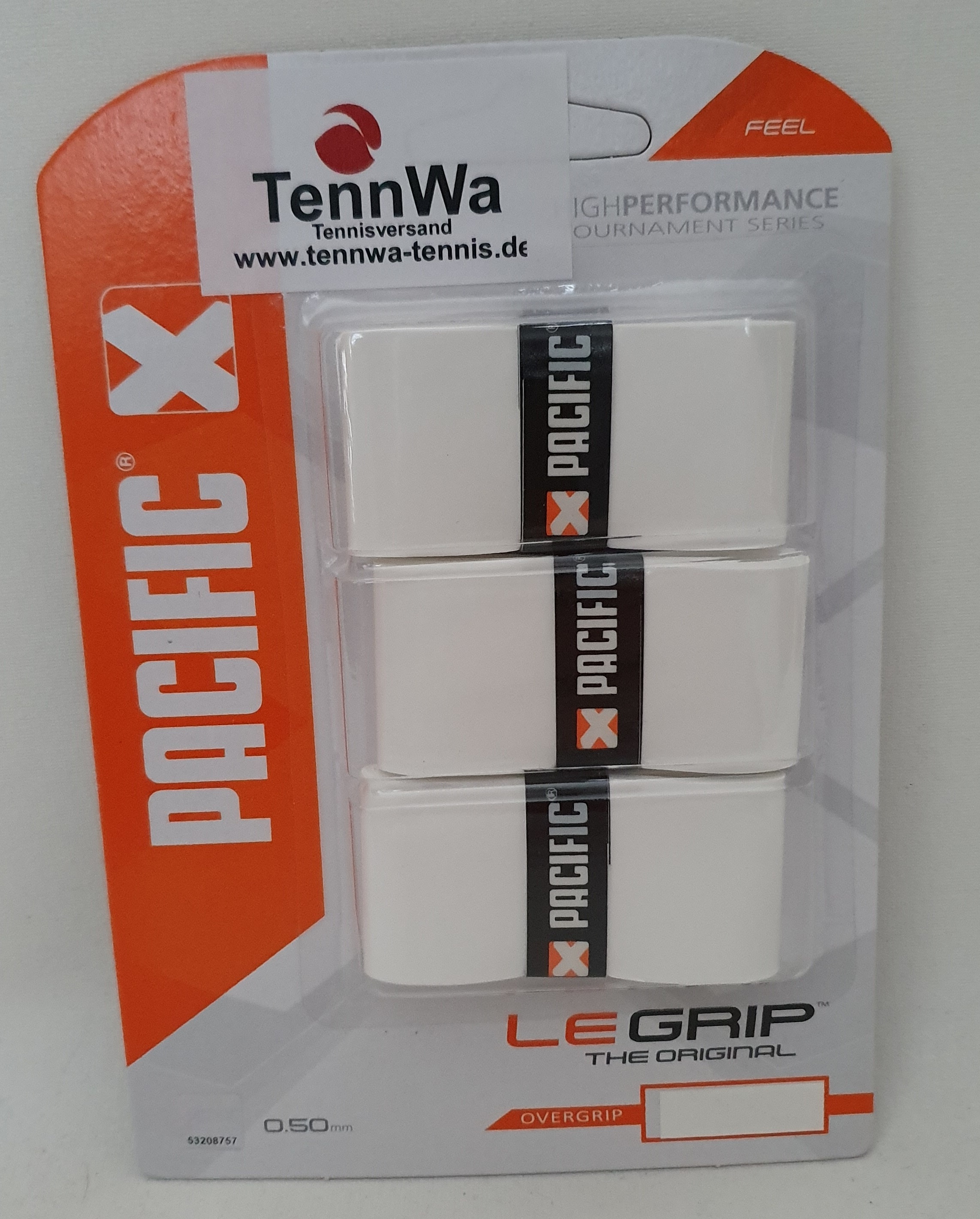 Pacific LeGrip 3er Pack, weiß