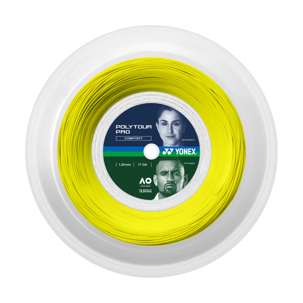 Yonex Poly Tour Pro gelb, 1,20mm, 200m 