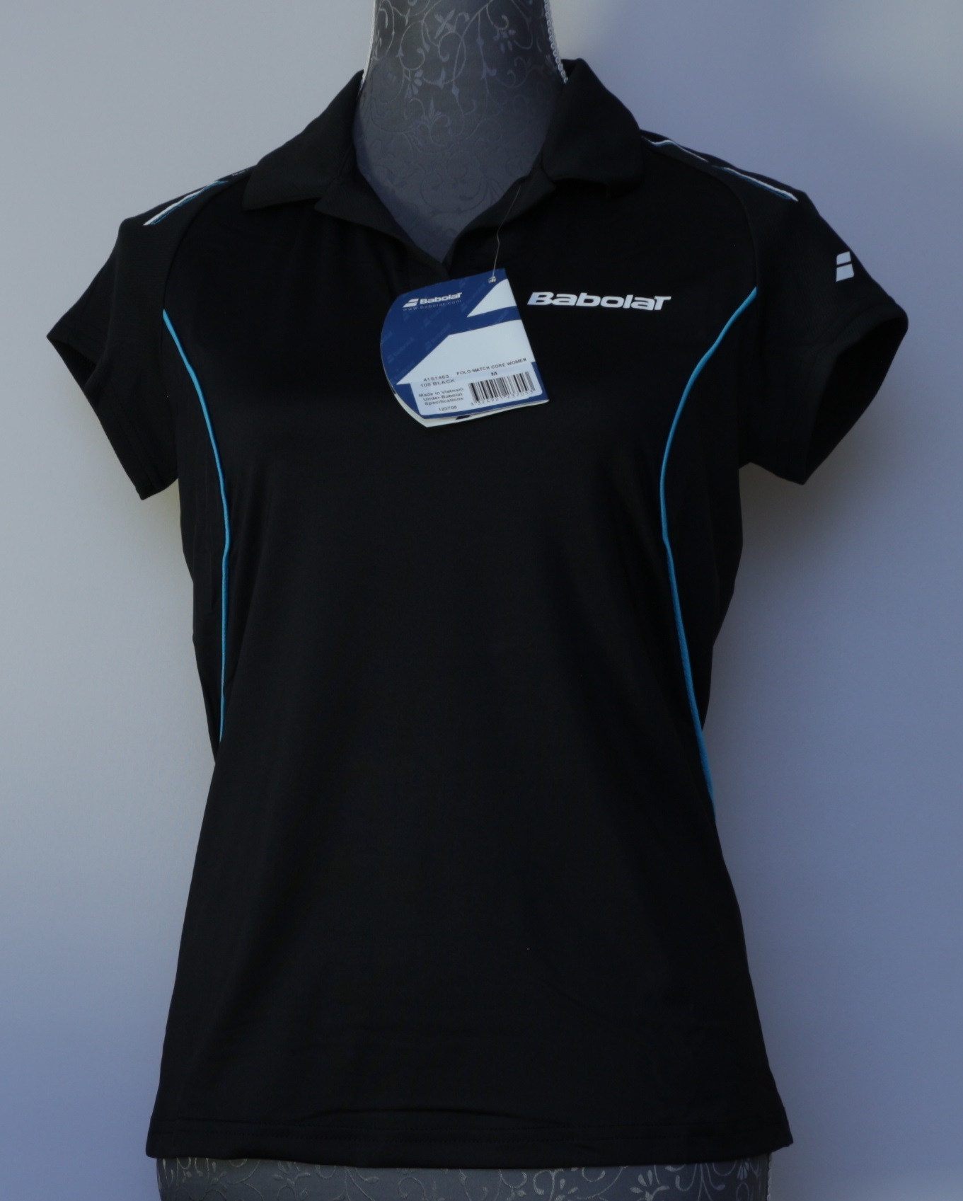 Babolat Polo Match Core, schwarz