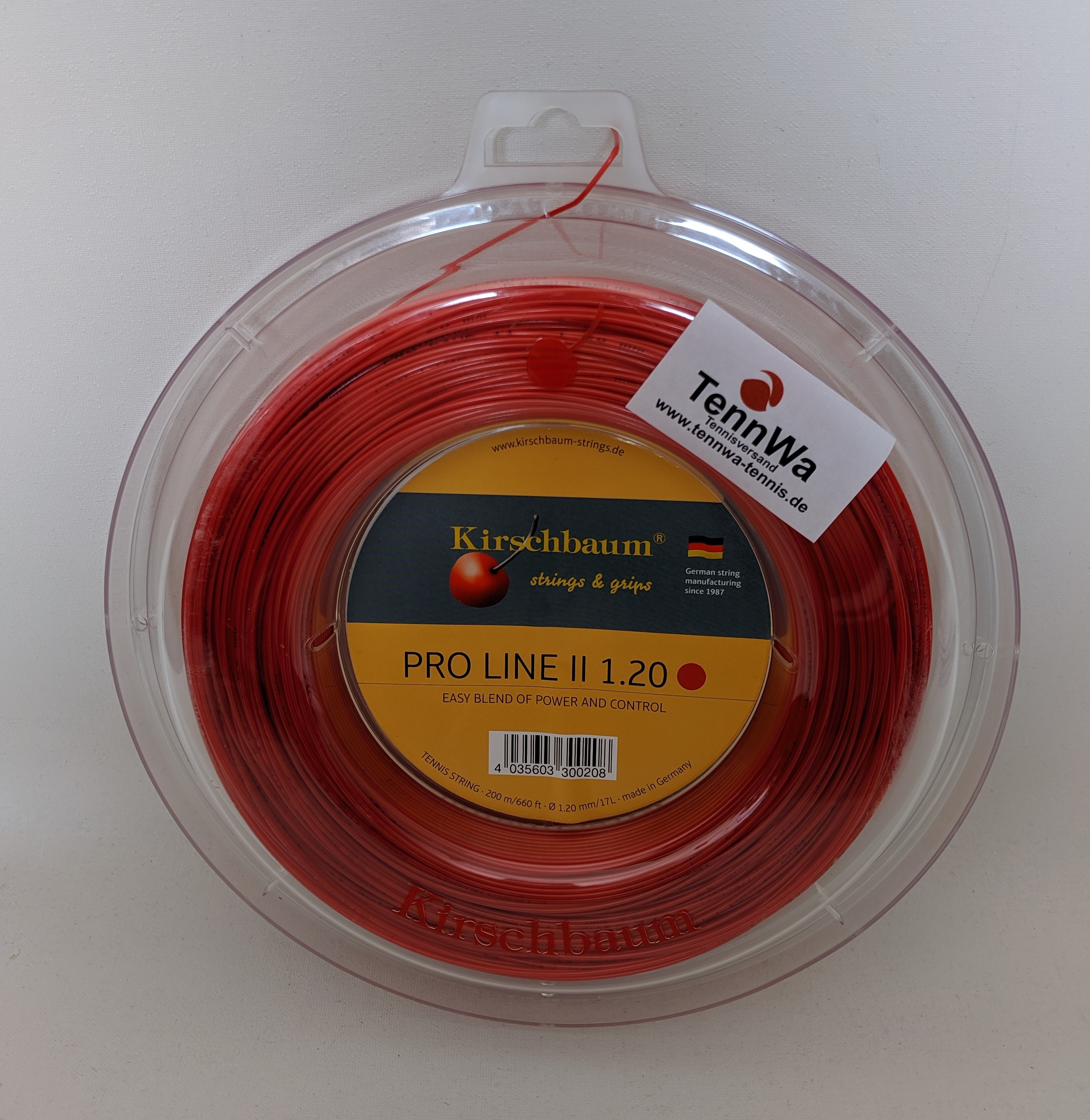 Kirschbaum Pro Line II rot, 200m