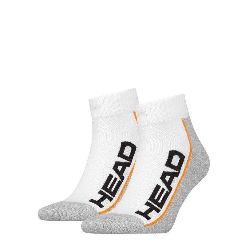 Head Performance Quarter Socks weiß, 2 Paar