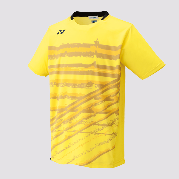 Yonex Herren Crew Neck Tshirt gelb/bunt