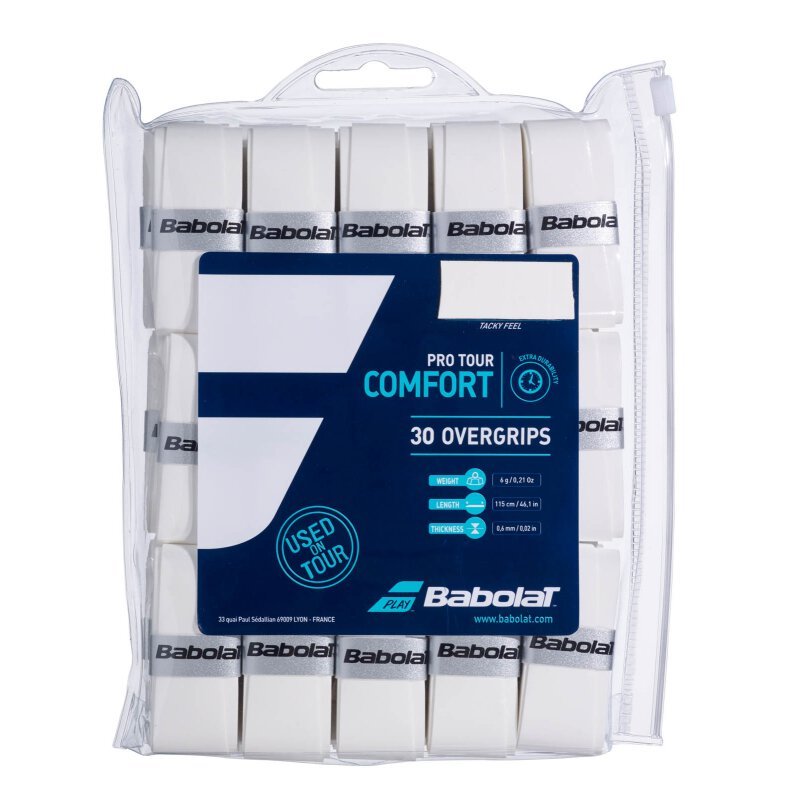 Babolat Pro Tour Grip weiß im 30er Pack