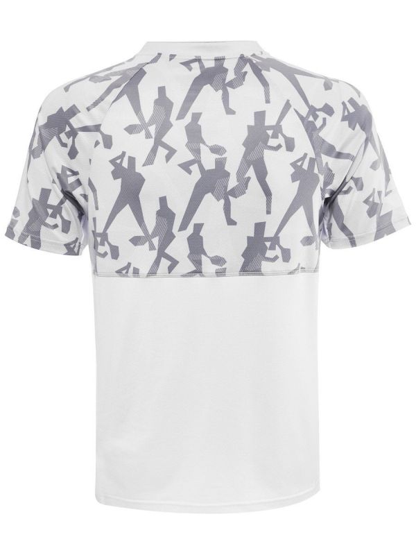 Babolat Compete Polo Herren weiß/grau