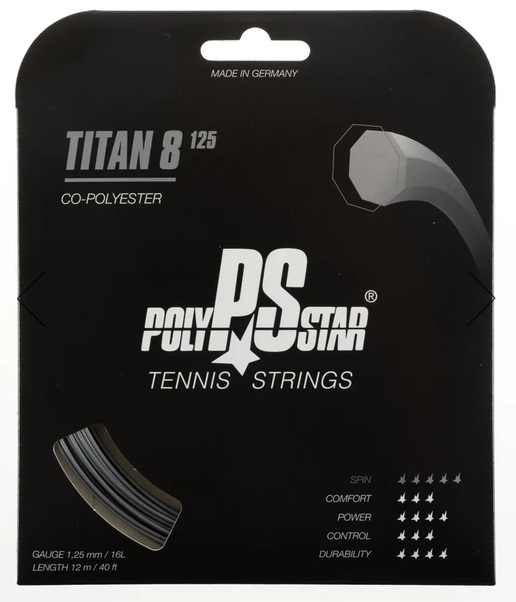 NEUHEIT: 12m Poly Star Titan 8, 1,25mm